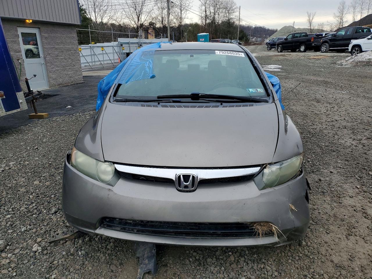 2008 Honda Civic Lx Желто-коричневый vin: 2HGFA16598H323858