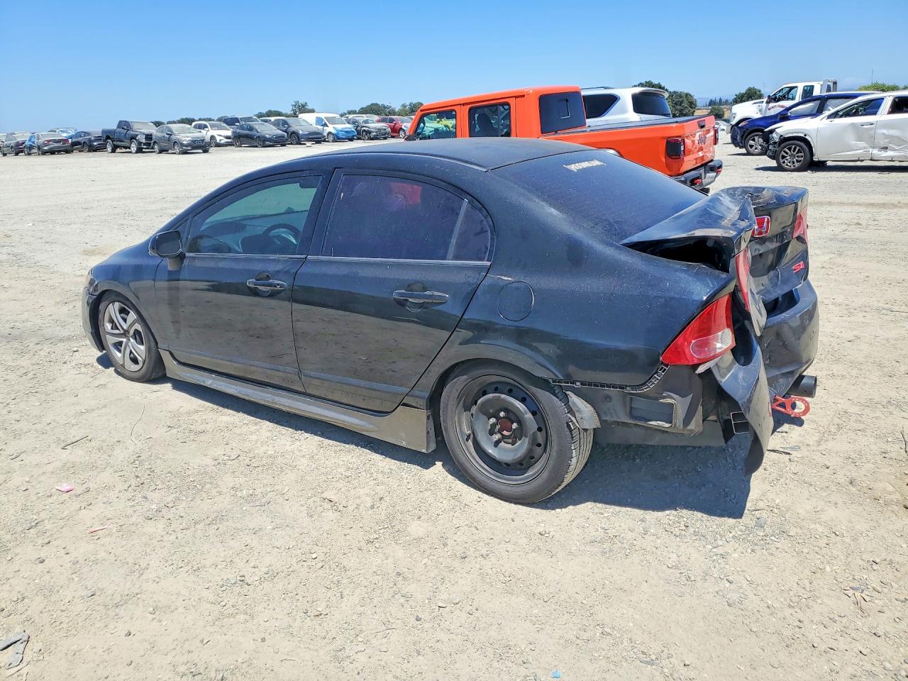 2008 Honda Civic Lx Черный vin: 2HGFA16598H326730