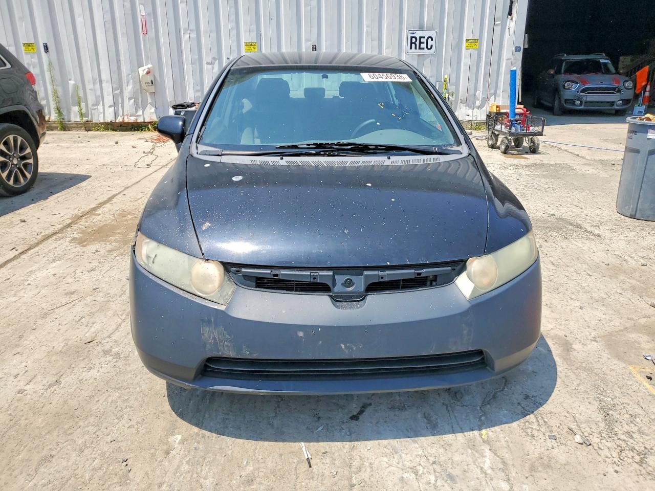 2008 Honda Civic Lx Black vin: 2HGFA16598H335671