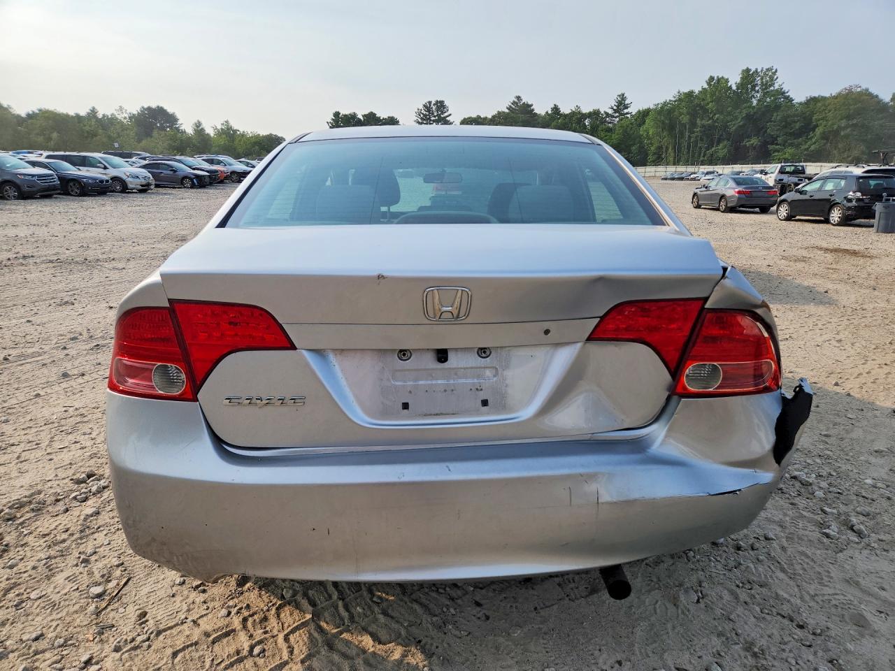 2008 Honda Civic Lx Silver vin: 2HGFA16598H336402