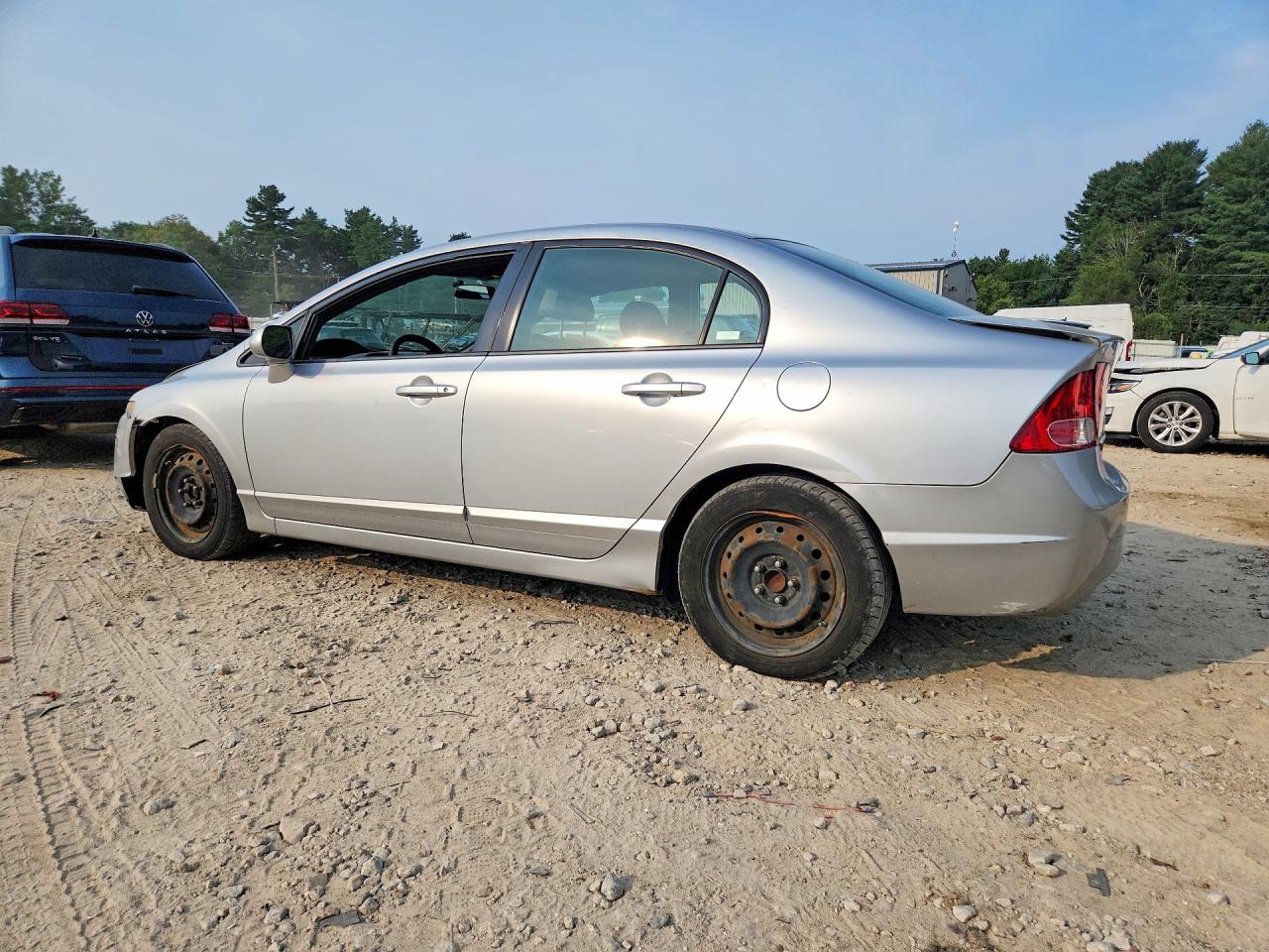 2008 Honda Civic Lx Silver vin: 2HGFA16598H336402
