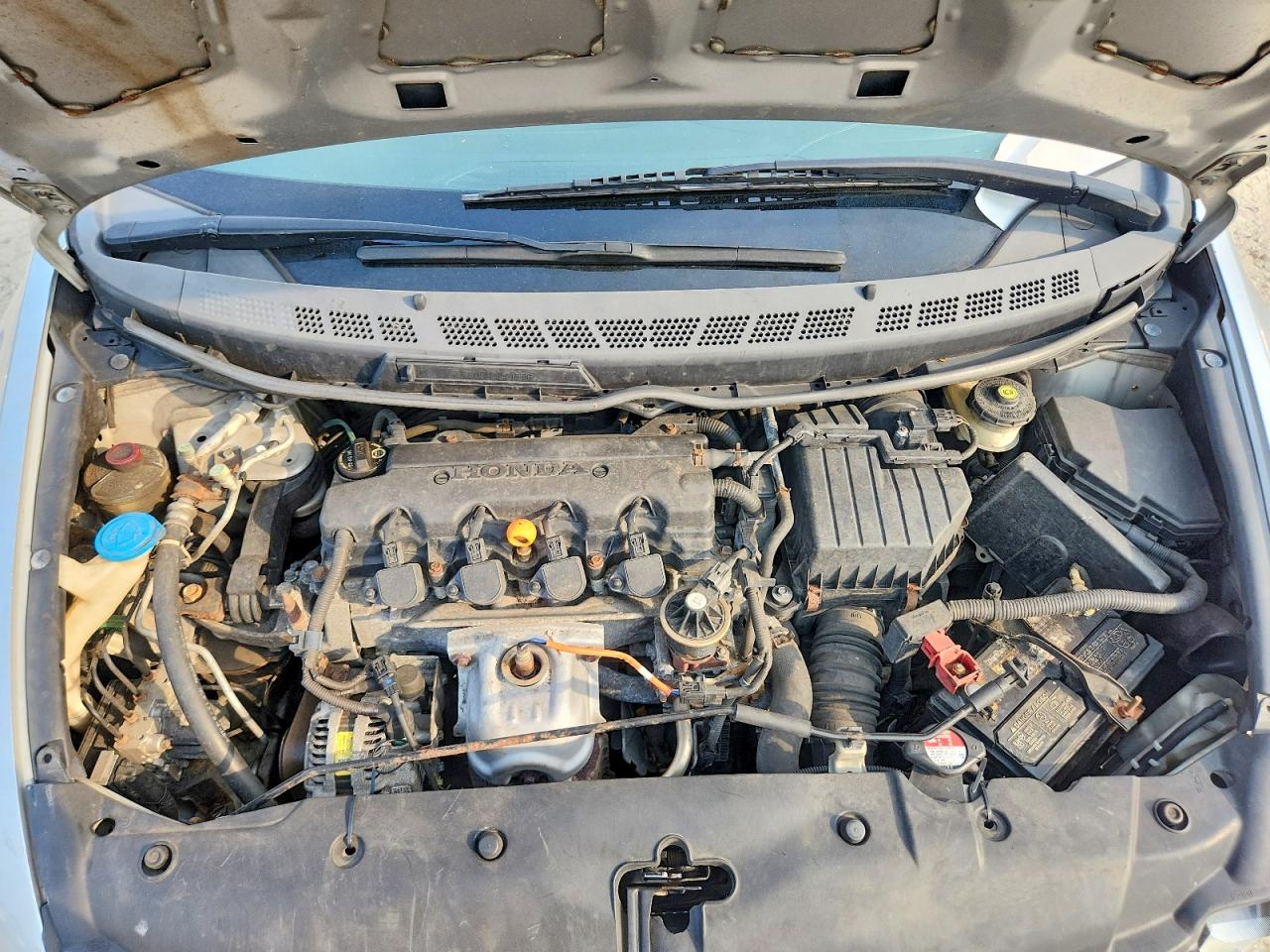 2008 Honda Civic Lx Silver vin: 2HGFA16598H336402
