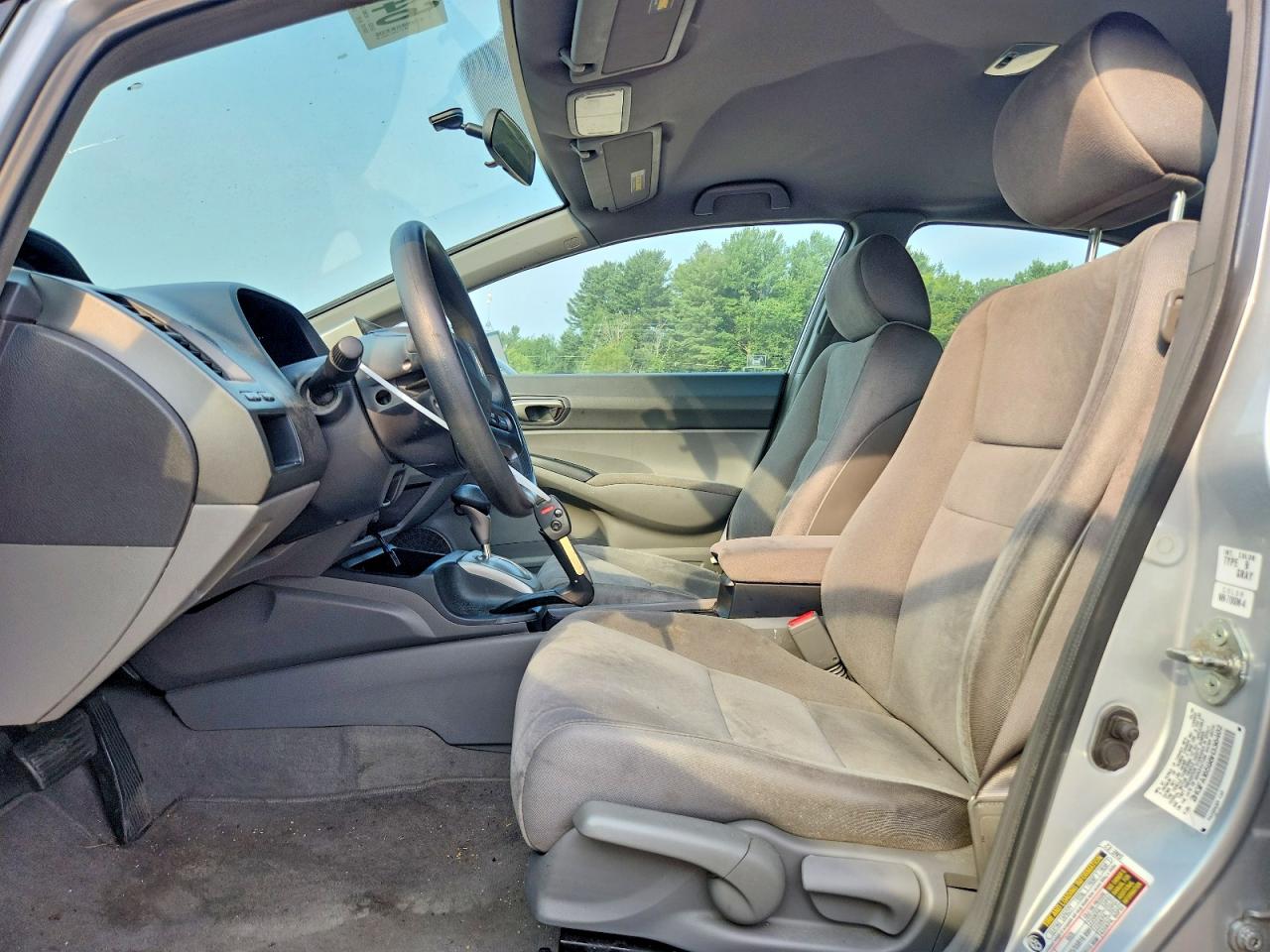 2008 Honda Civic Lx Silver vin: 2HGFA16598H336402