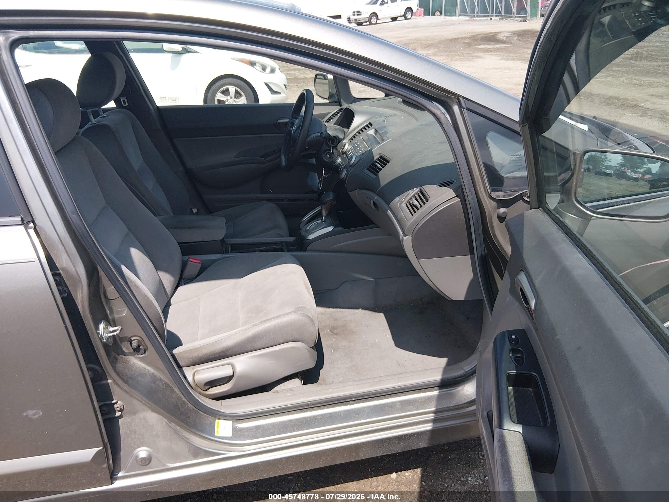 2008 Honda Civic Lx Brown vin: 2HGFA16598H348713