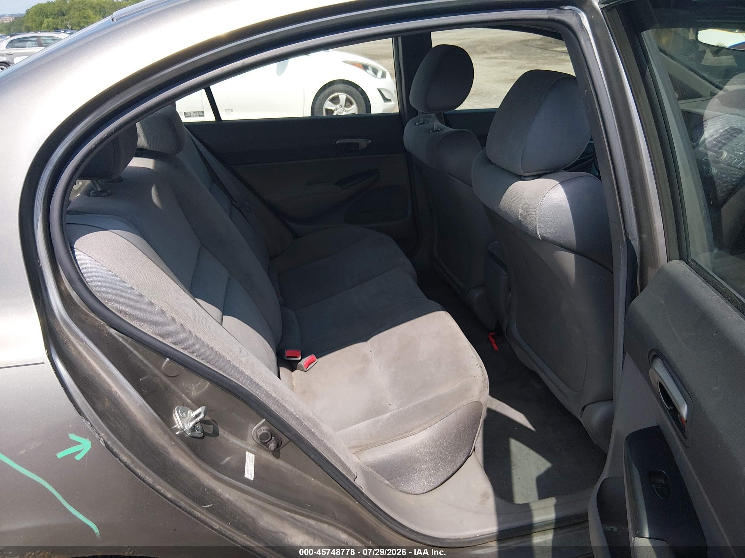 2008 Honda Civic Lx Brown vin: 2HGFA16598H348713