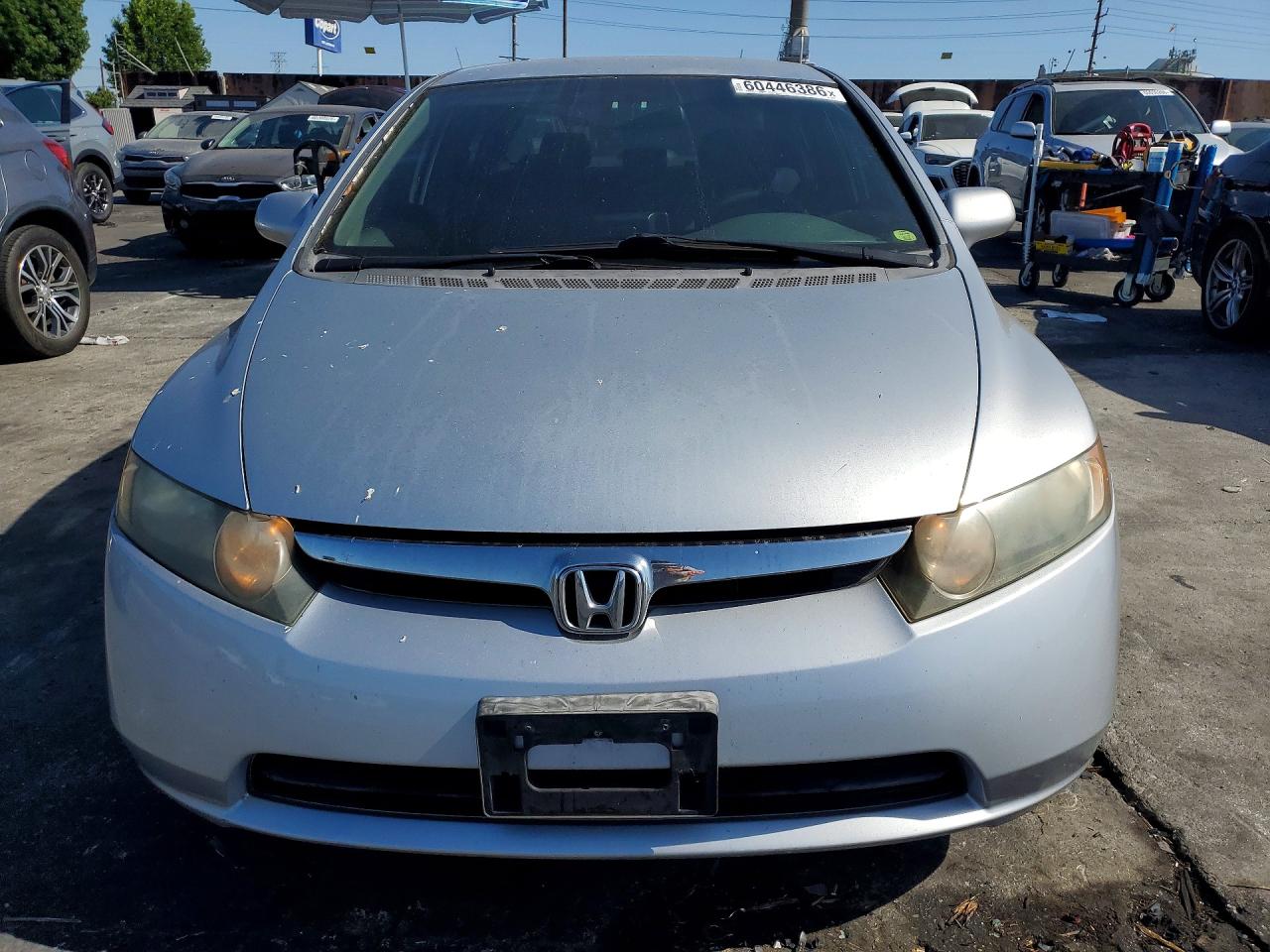 2008 Honda Civic Lx Silver vin: 2HGFA16598H350879