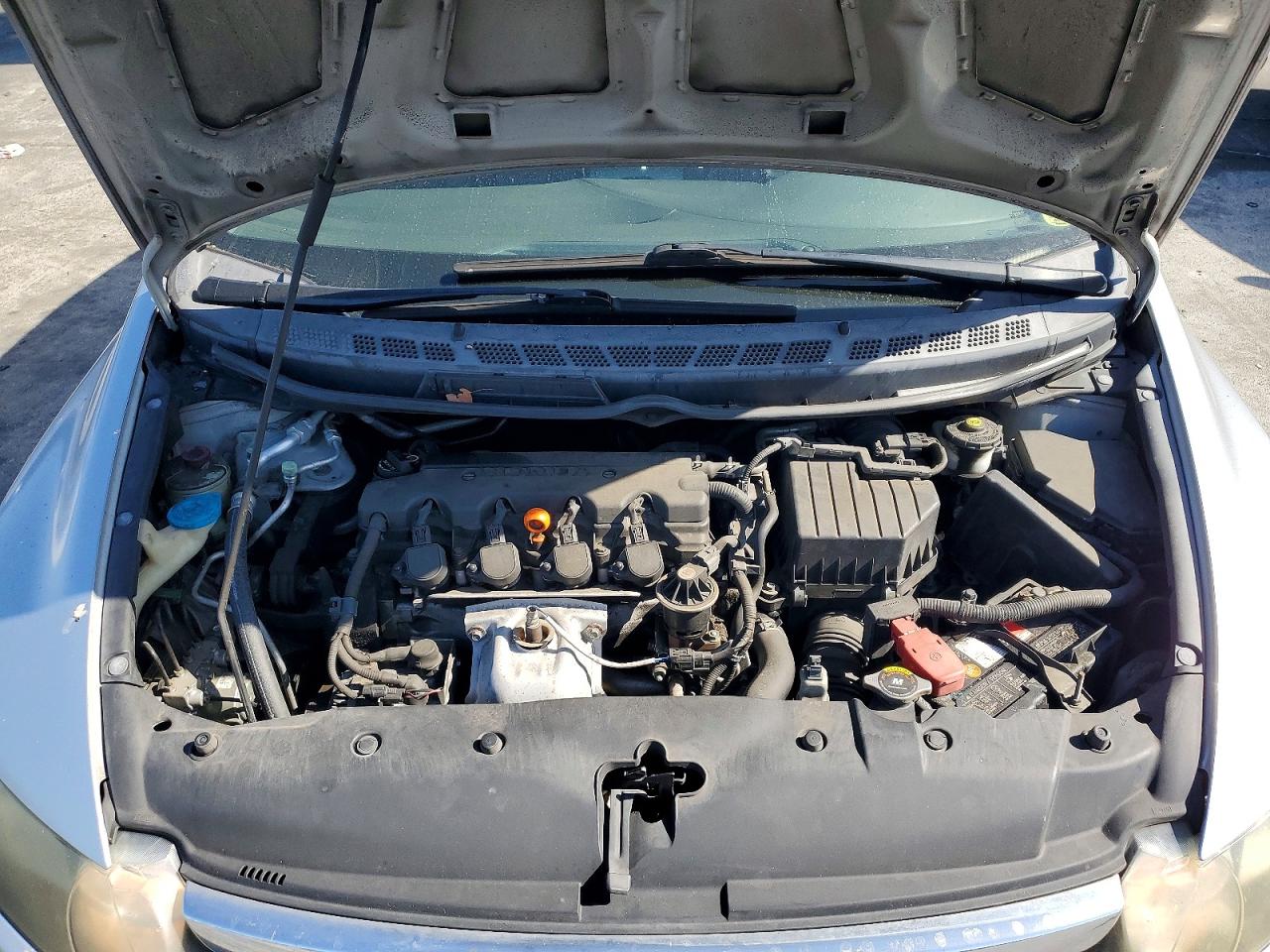 2008 Honda Civic Lx Silver vin: 2HGFA16598H350879