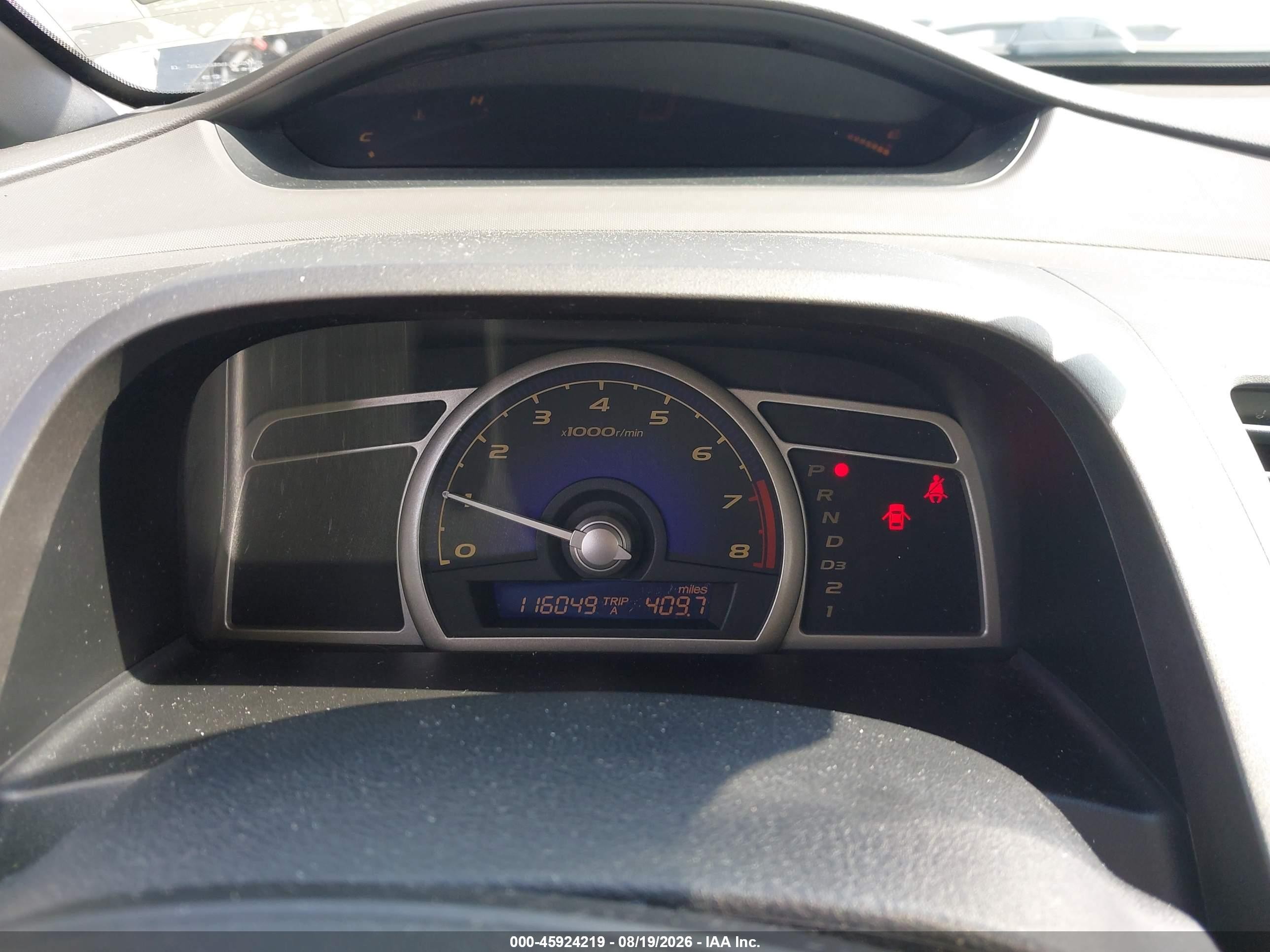 2008 Honda Civic Lx Gray vin: 2HGFA16598H351420