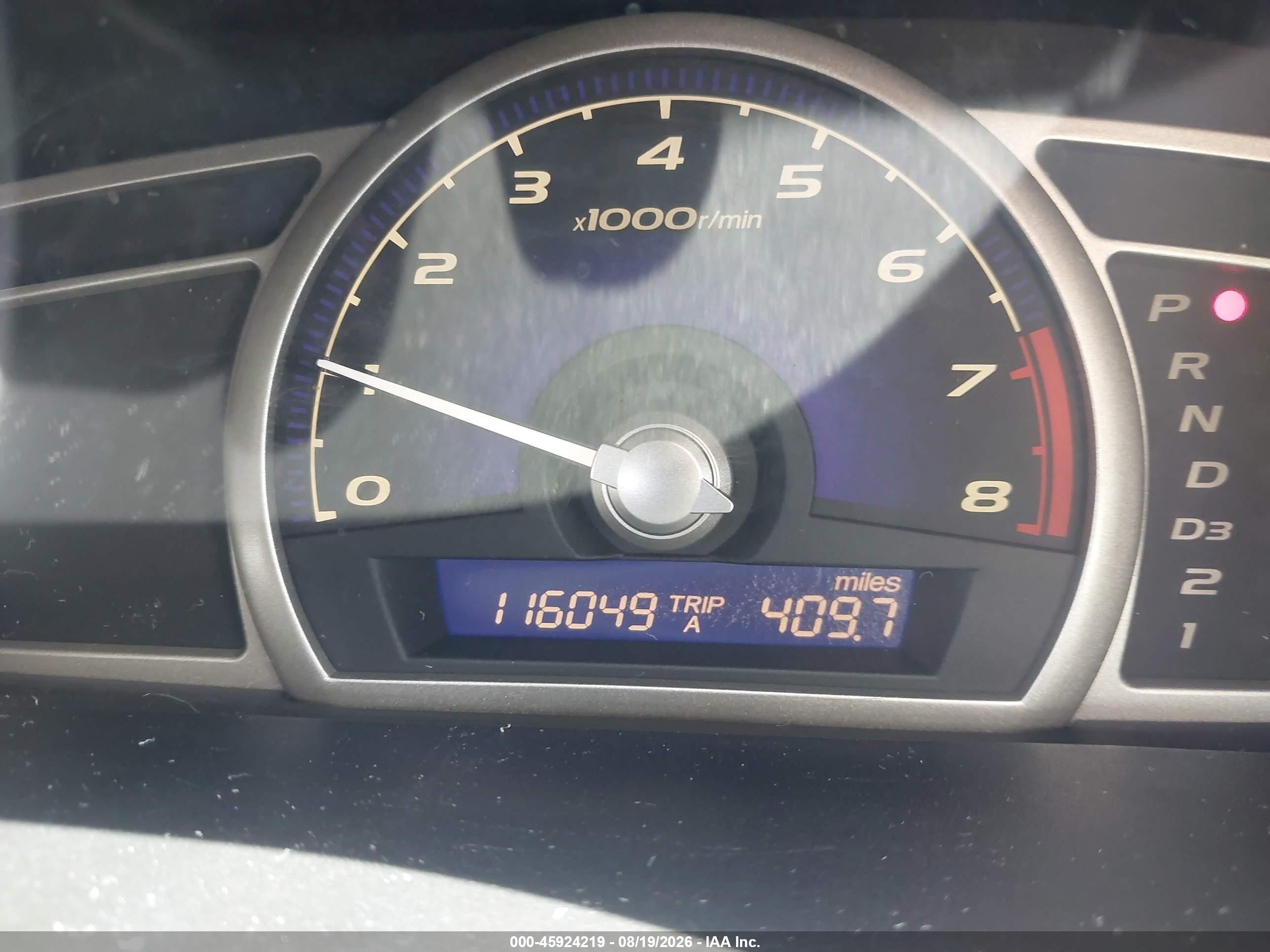 2008 Honda Civic Lx Gray vin: 2HGFA16598H351420