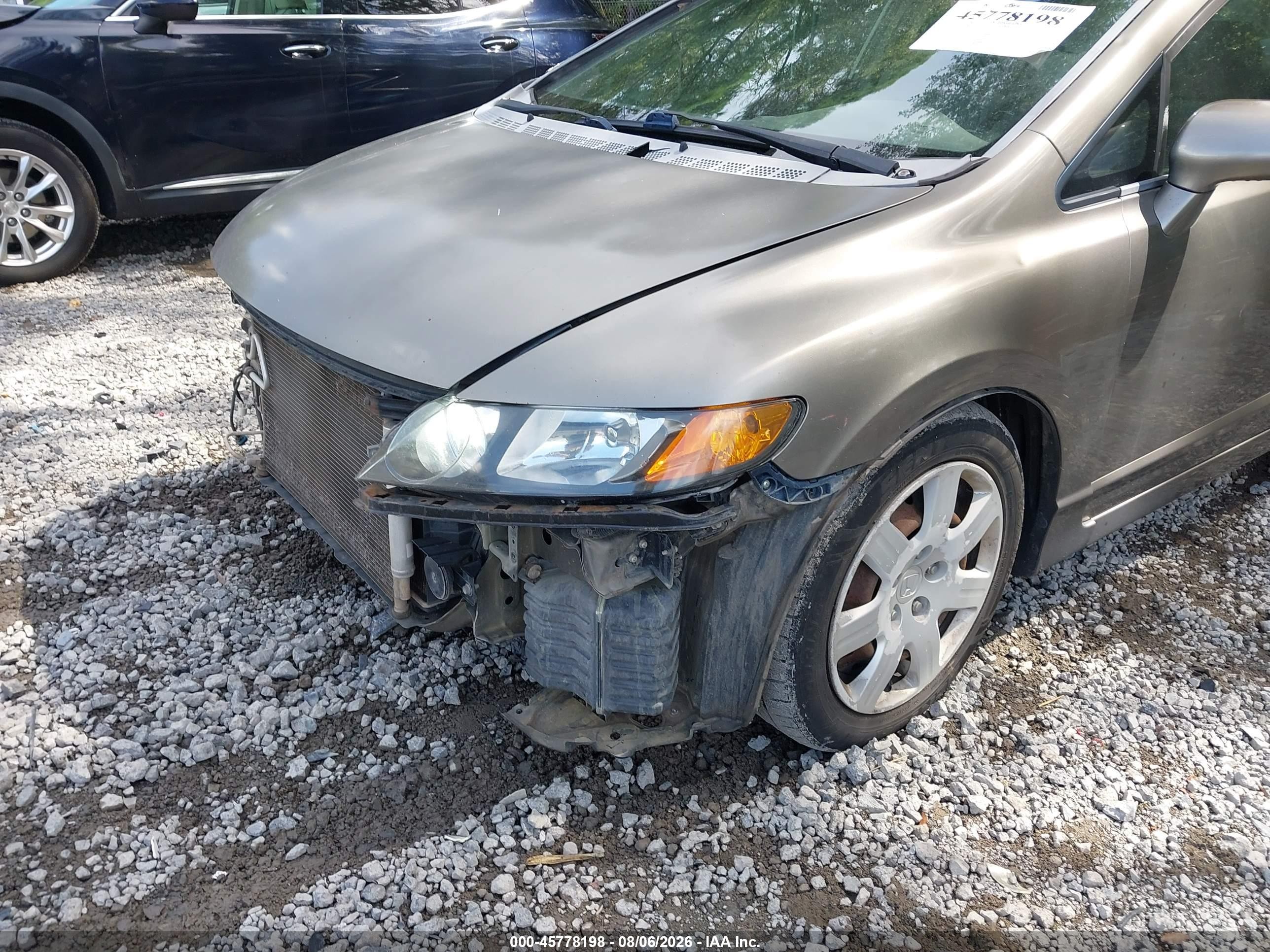 2008 Honda Civic Lx Tan vin: 2HGFA16598H352583