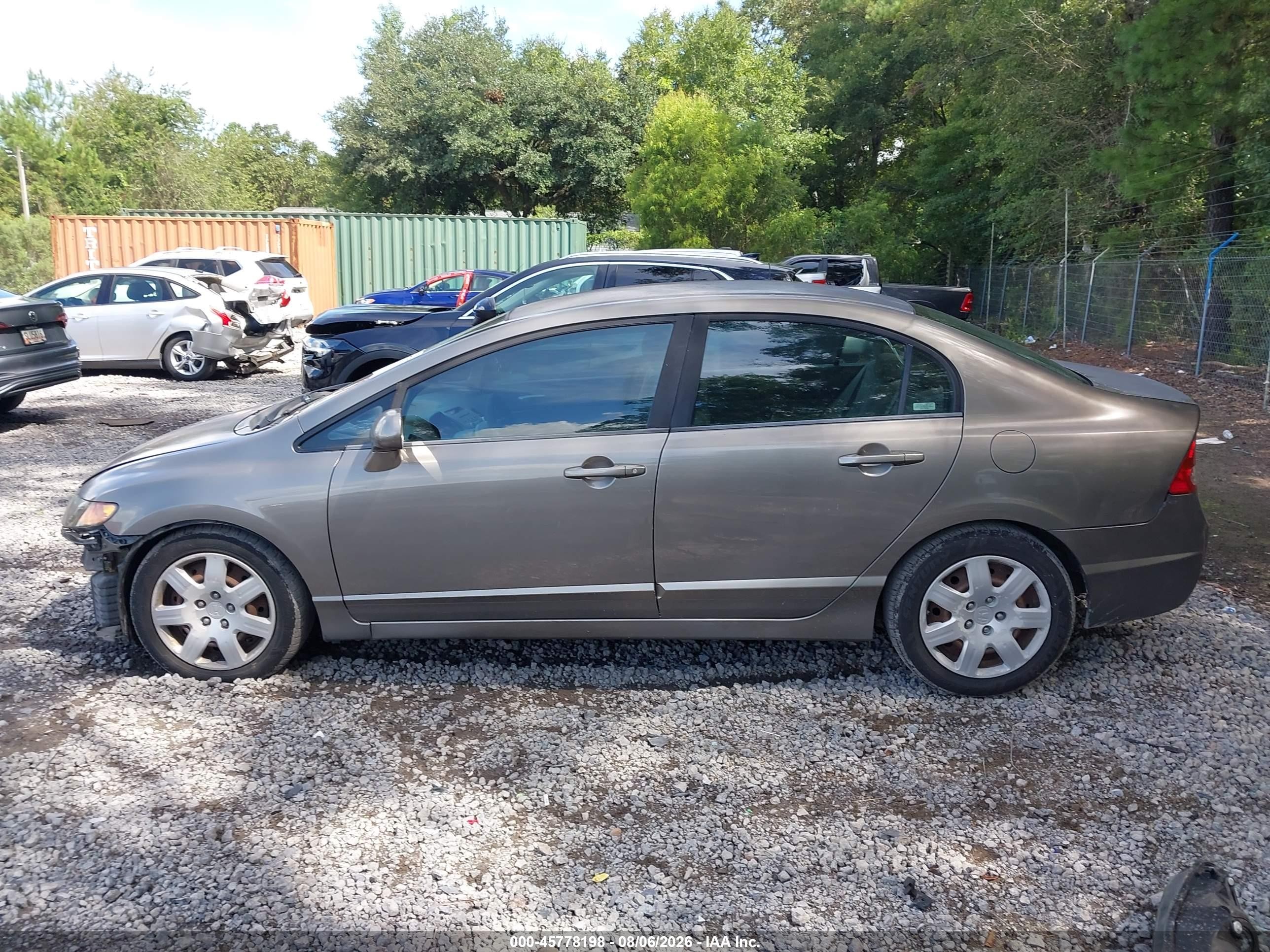 2008 Honda Civic Lx Tan vin: 2HGFA16598H352583