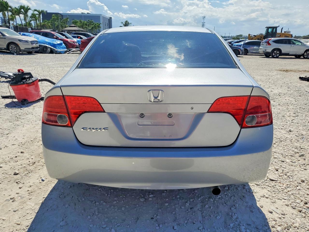 2008 Honda Civic Lx Silver vin: 2HGFA16598H356620