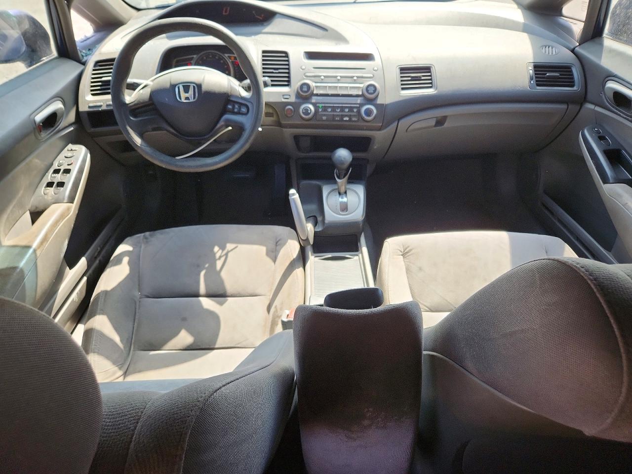 2008 Honda Civic Lx Blue vin: 2HGFA16598H521856