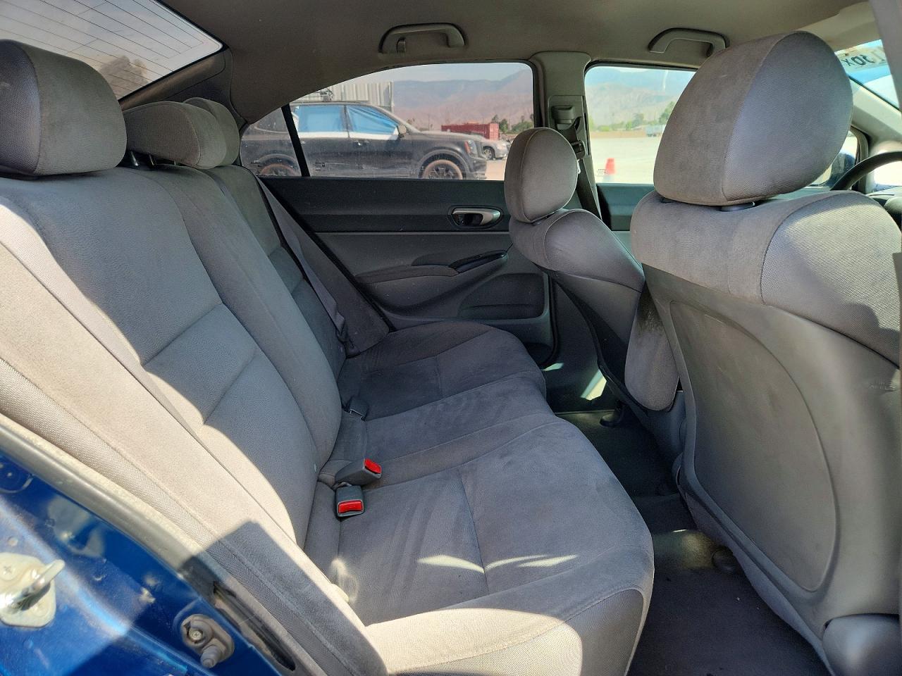 2008 Honda Civic Lx Blue vin: 2HGFA16598H521856