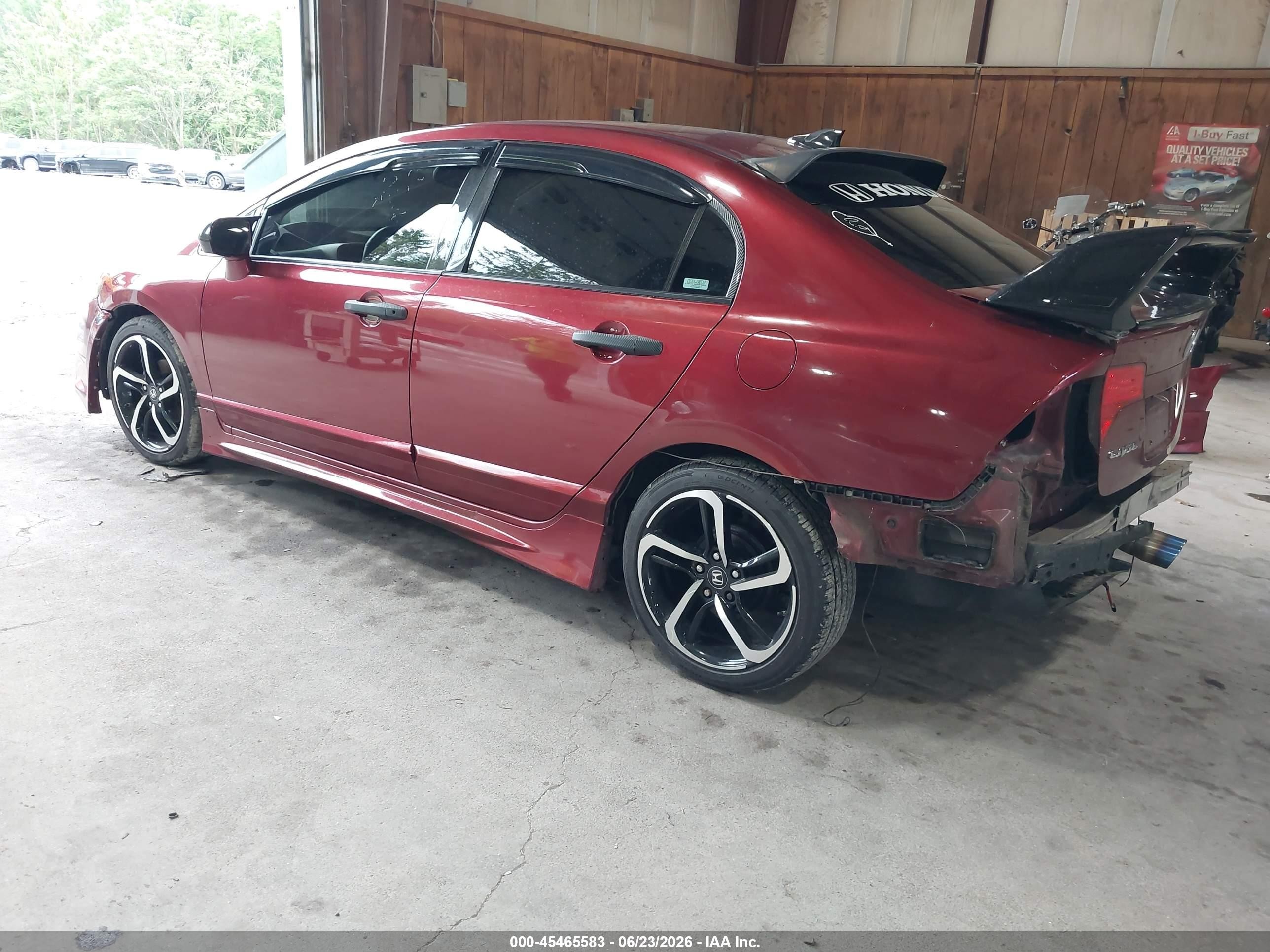 2008 Honda Civic Lx Red vin: 2HGFA16598H529102