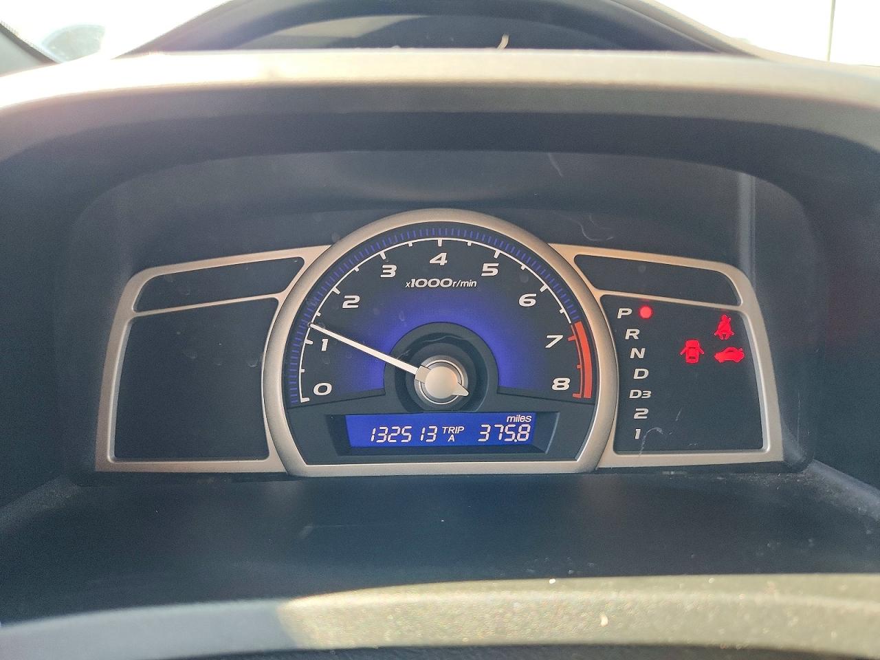2008 Honda Civic Lx Blue vin: 2HGFA16598H534154