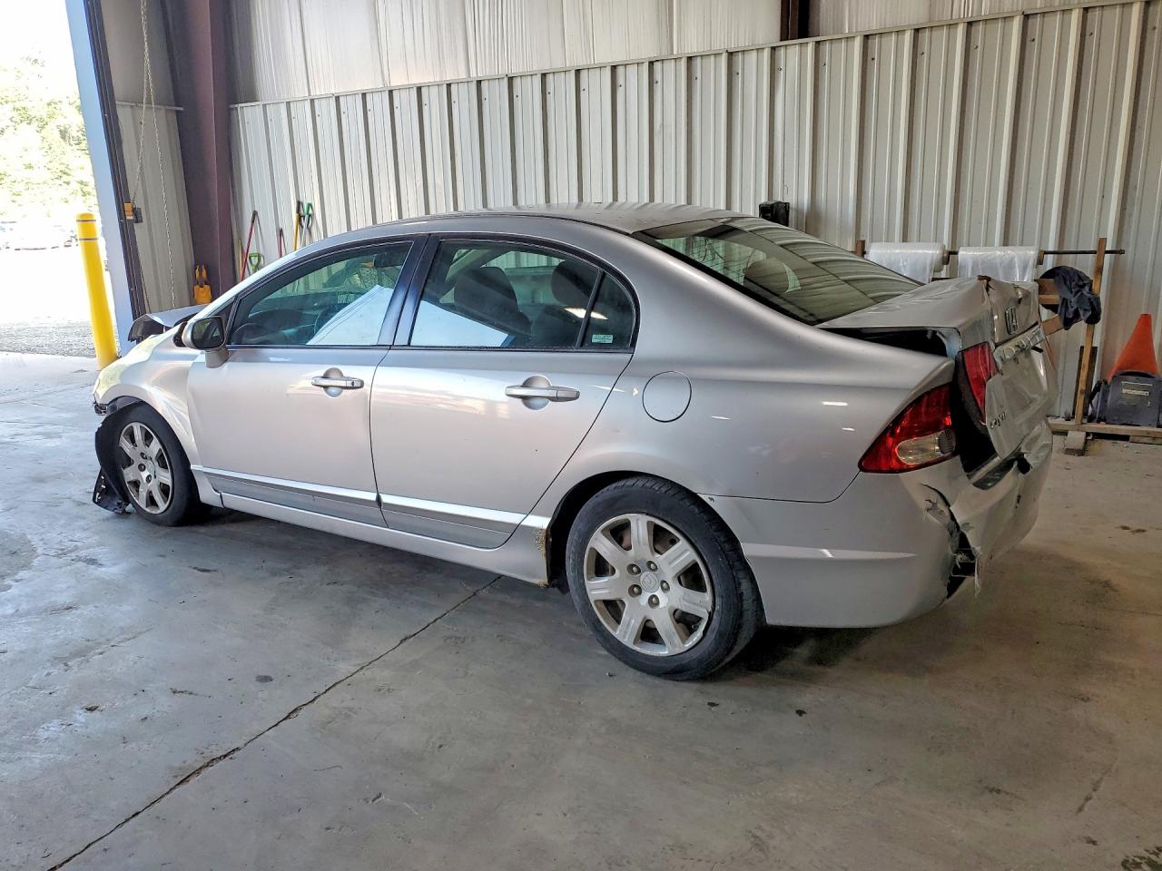 2009 Honda Civic Lx Silver vin: 2HGFA16599H303529