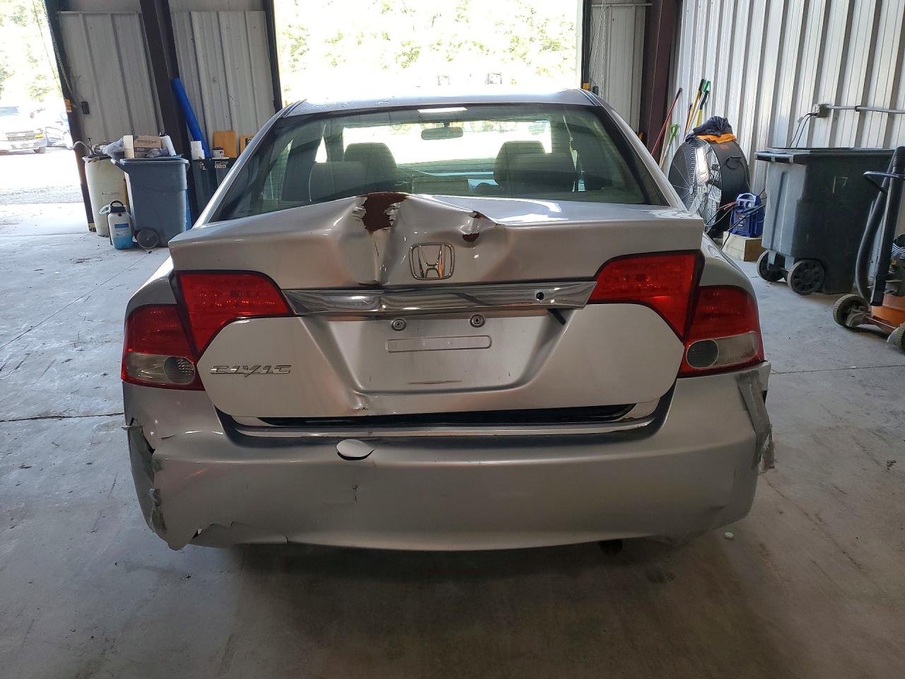 2009 Honda Civic Lx Silver vin: 2HGFA16599H303529