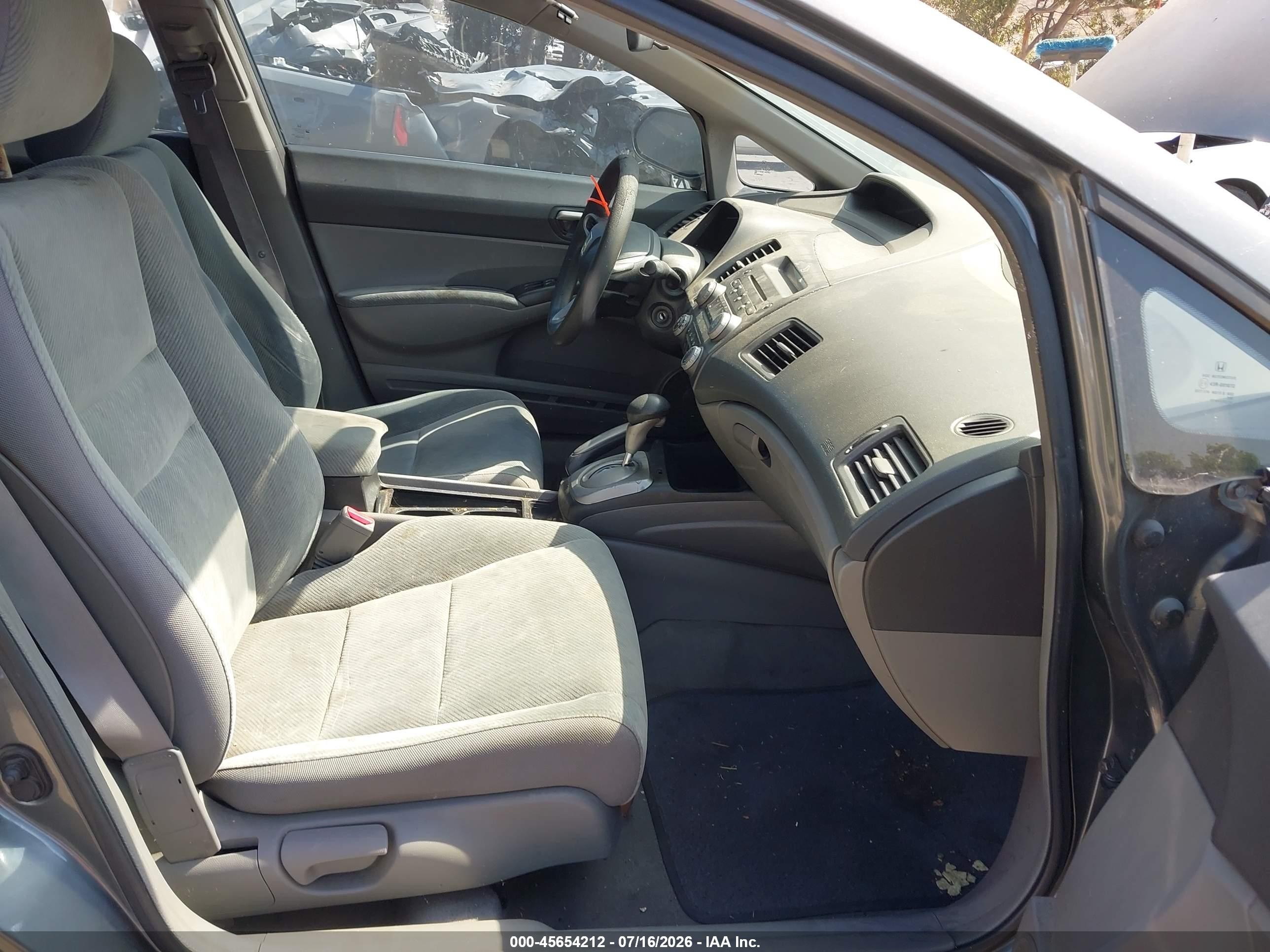 2009 Honda Civic Lx Серый vin: 2HGFA16599H305913
