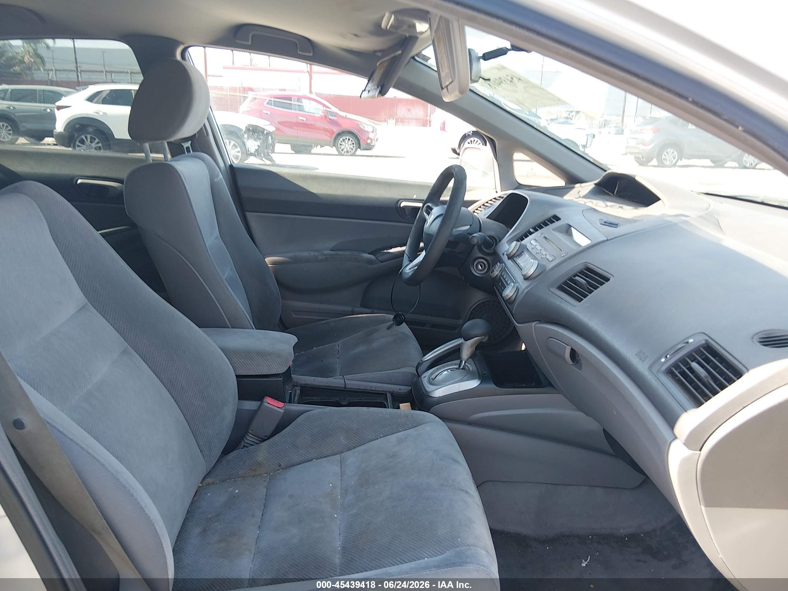 2009 Honda Civic Lx Silver vin: 2HGFA16599H313557