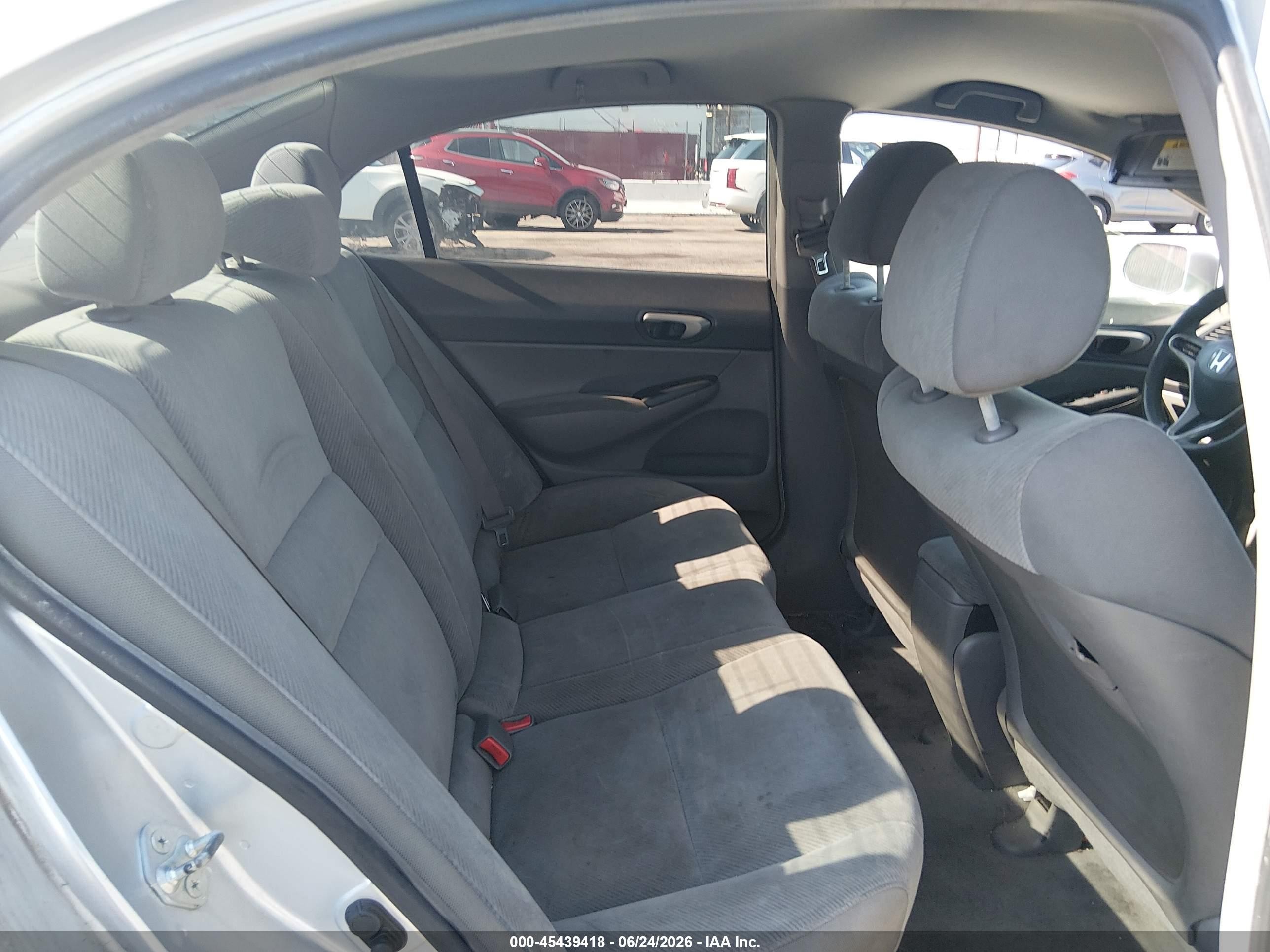 2009 Honda Civic Lx Silver vin: 2HGFA16599H313557
