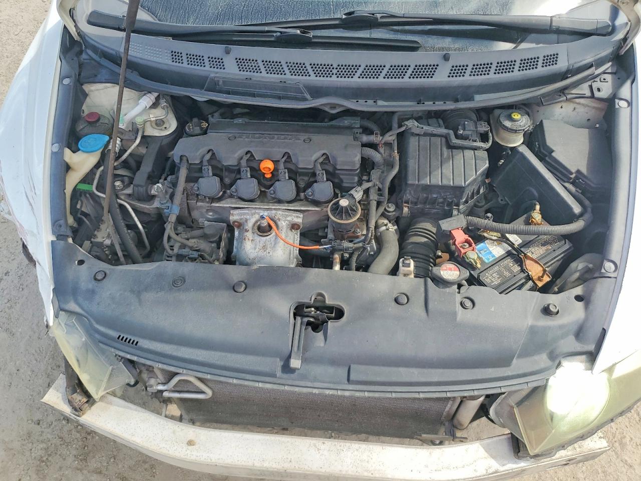 2009 Honda Civic Lx Белый vin: 2HGFA16599H315647