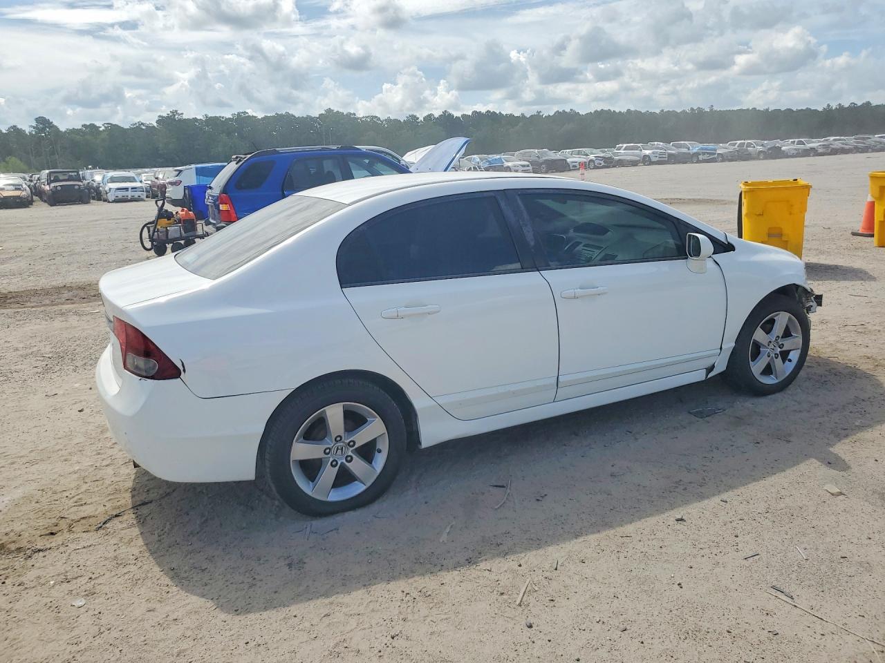 2009 Honda Civic Lx Белый vin: 2HGFA16599H315647