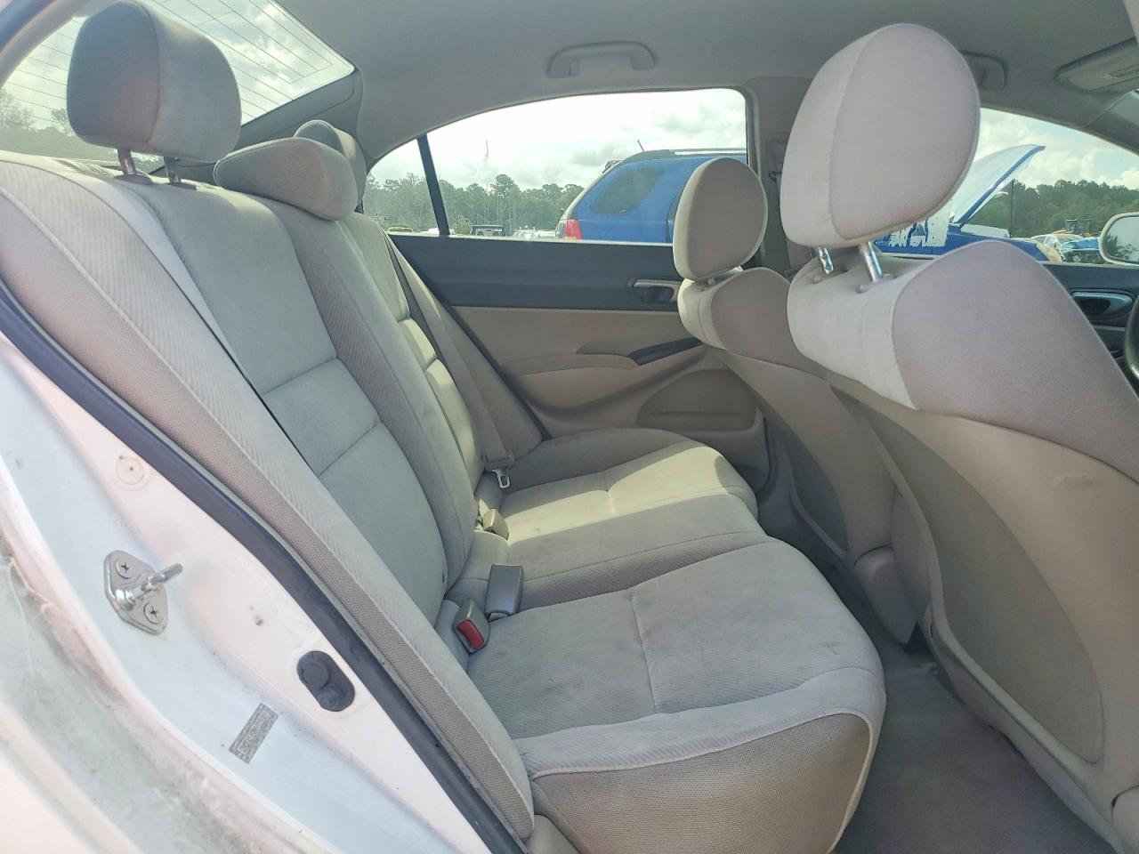 2009 Honda Civic Lx Белый vin: 2HGFA16599H315647