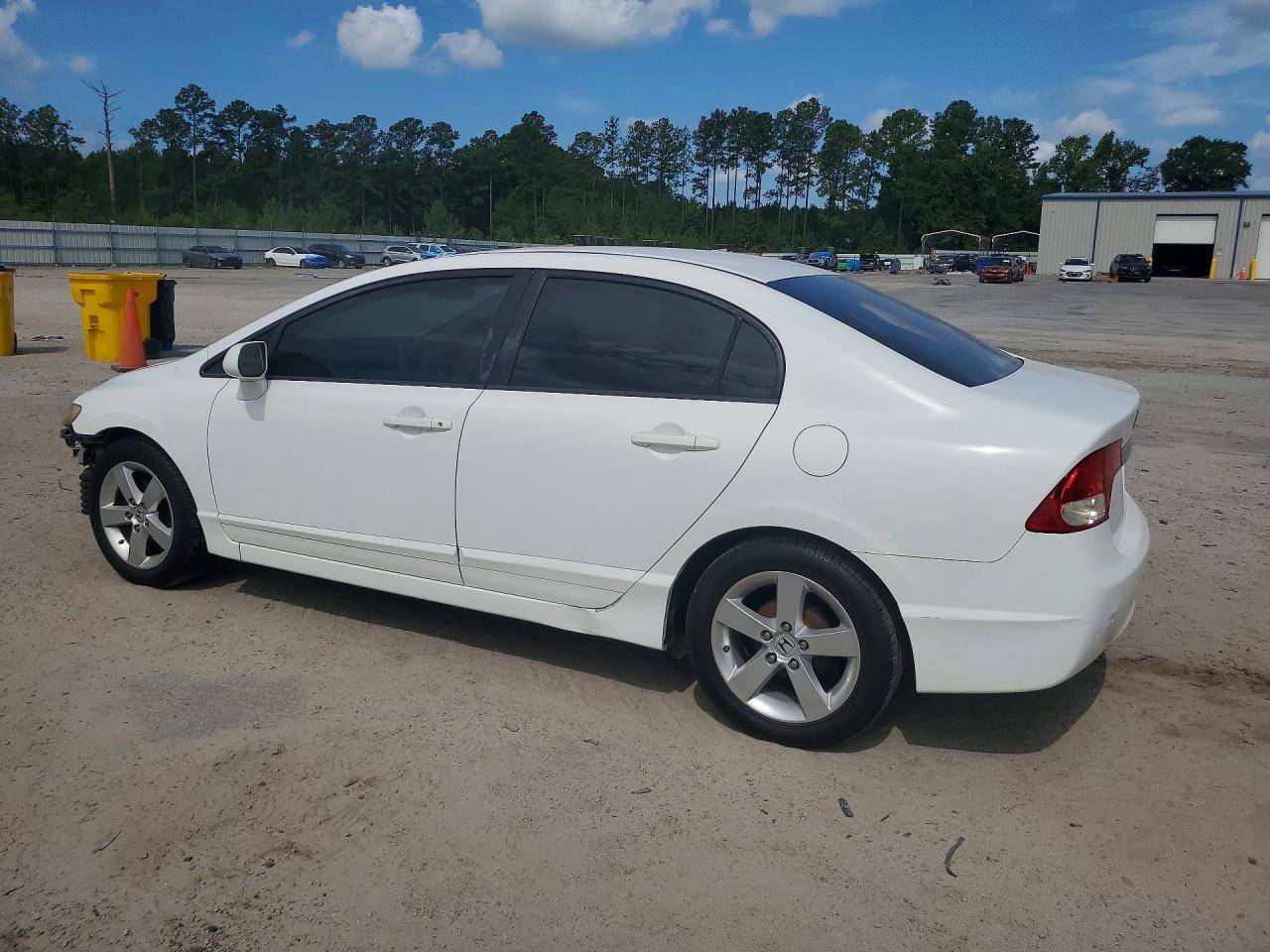 2009 Honda Civic Lx Белый vin: 2HGFA16599H315647