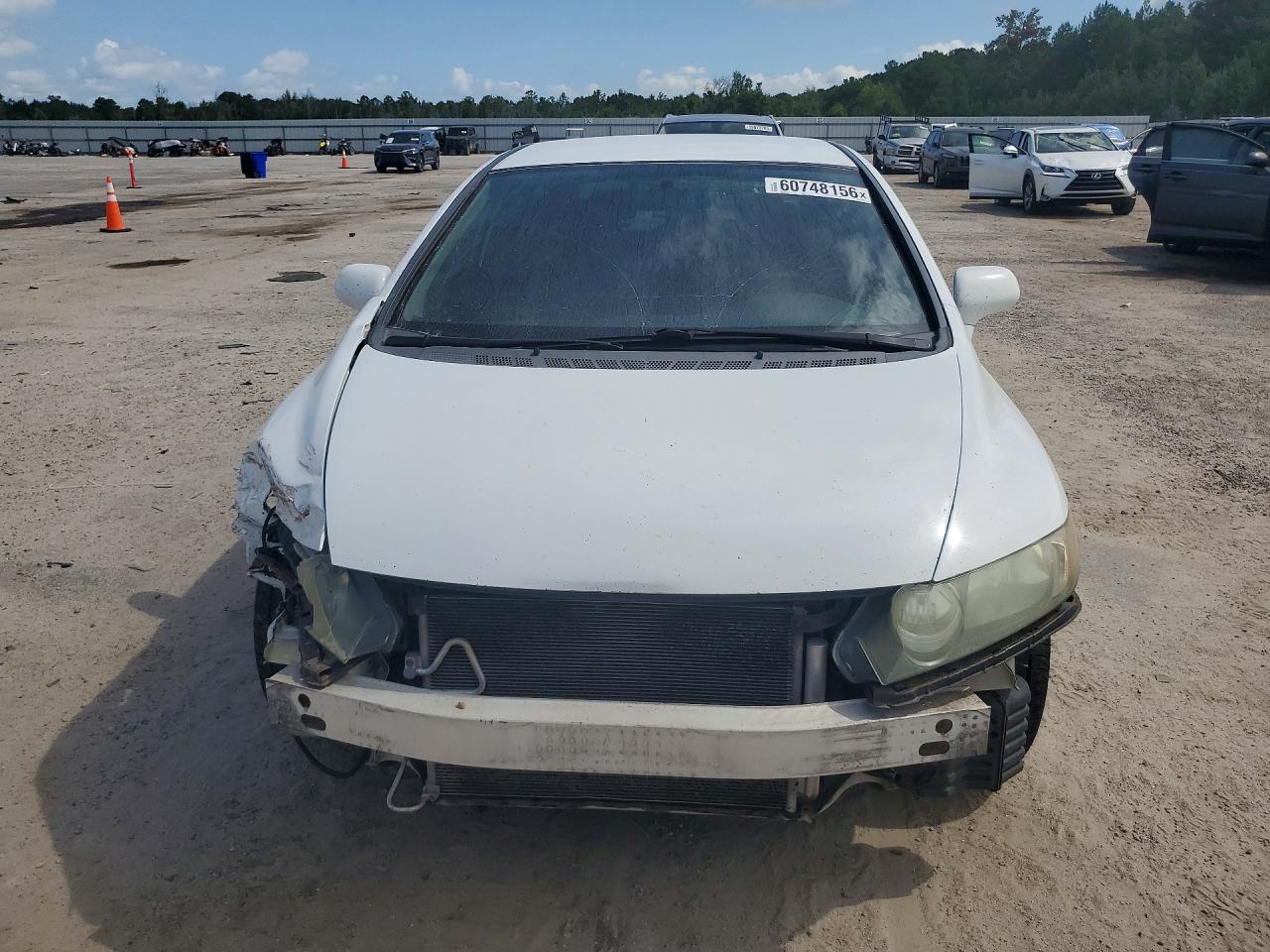 2009 Honda Civic Lx Белый vin: 2HGFA16599H315647