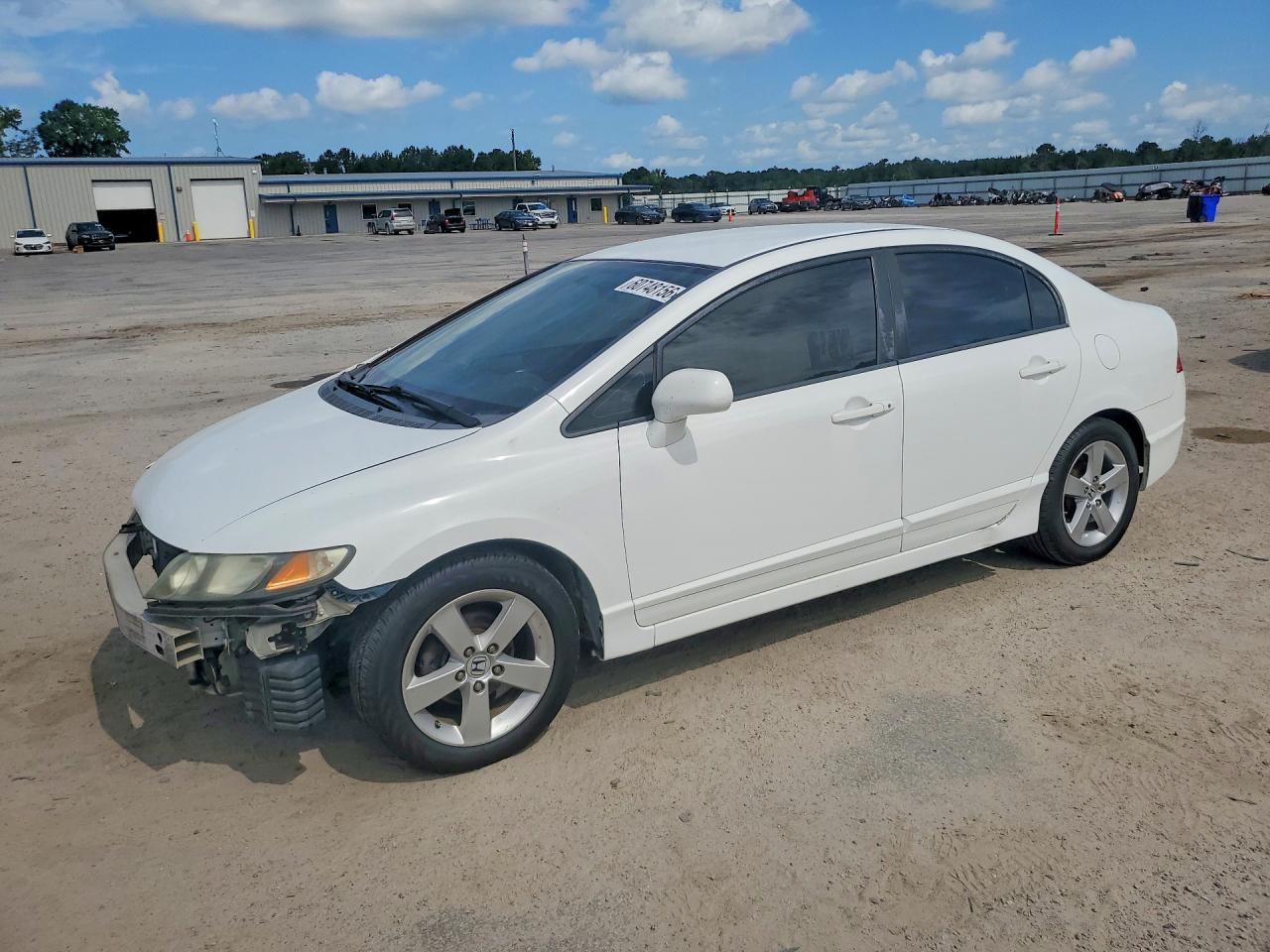 2009 Honda Civic Lx Белый vin: 2HGFA16599H315647
