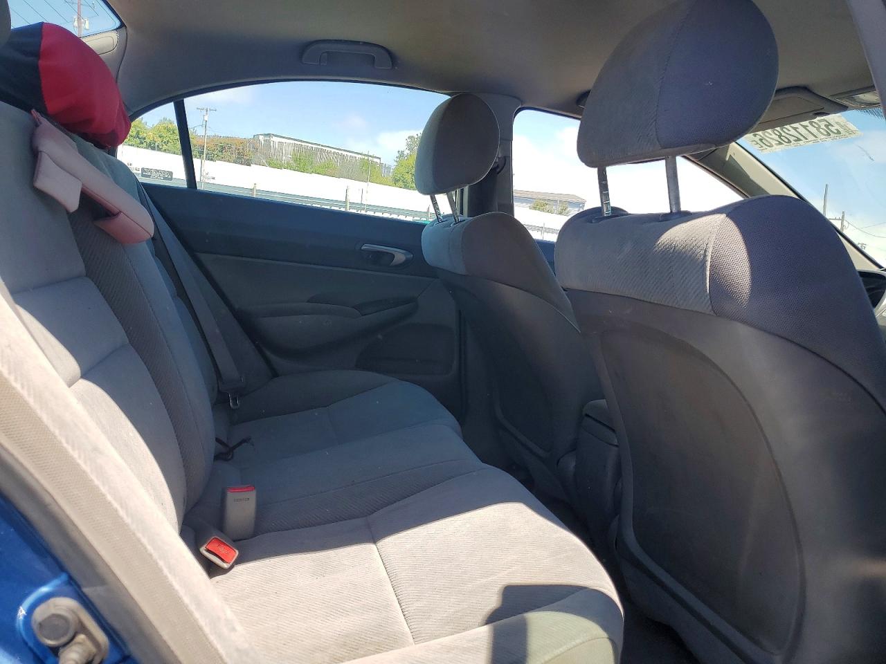 2009 Honda Civic Lx Blue vin: 2HGFA16599H329497