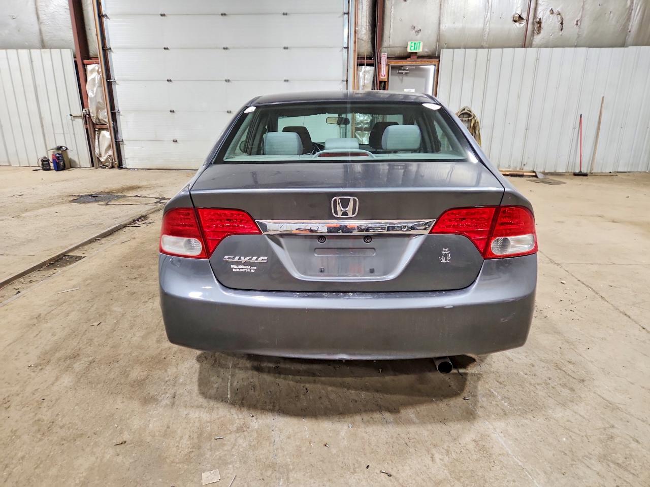 2009 Honda Civic Lx Gray vin: 2HGFA16599H341407