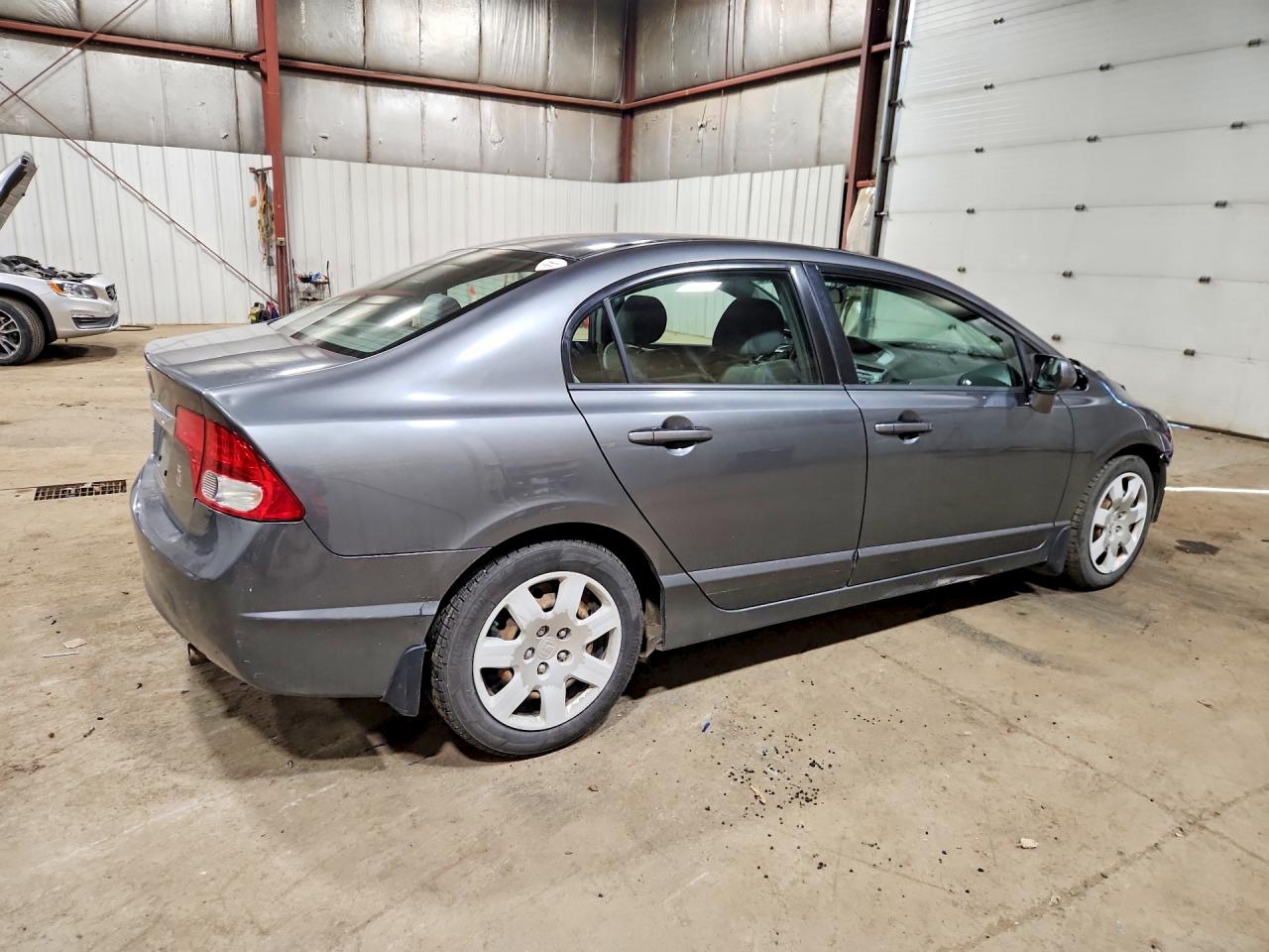 2009 Honda Civic Lx Gray vin: 2HGFA16599H341407
