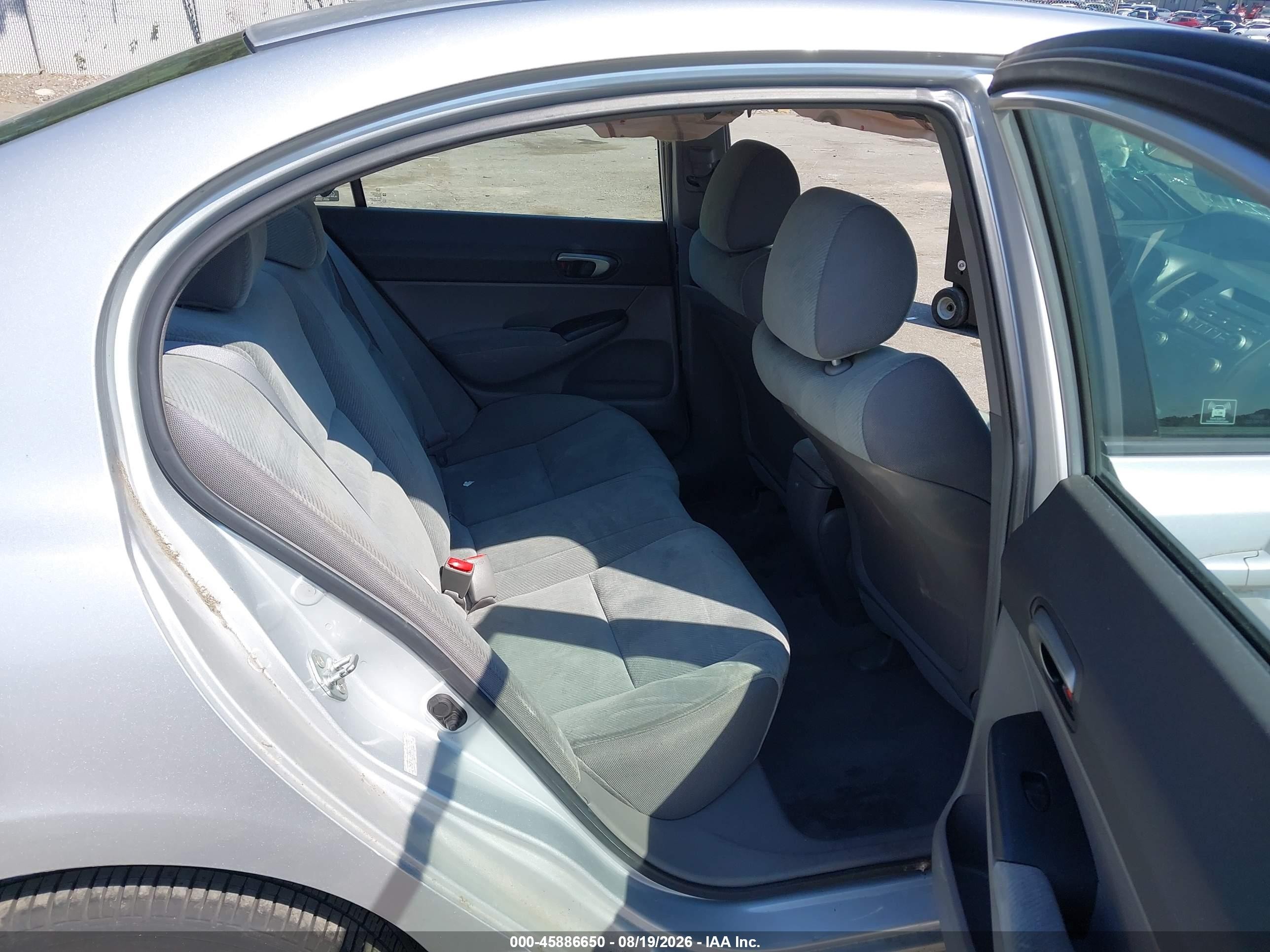 2009 Honda Civic Lx Silver vin: 2HGFA16599H361933