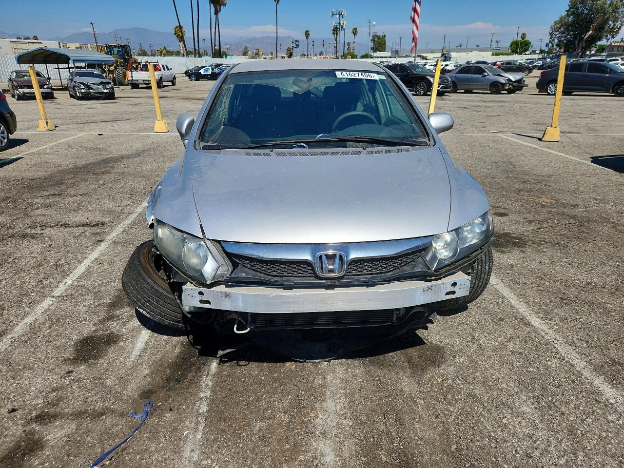 2009 Honda Civic Lx Silver vin: 2HGFA16599H362600
