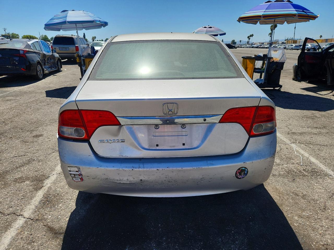 2009 Honda Civic Lx Silver vin: 2HGFA16599H362600