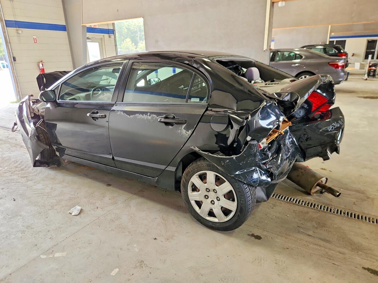 2009 Honda Civic Lx Black vin: 2HGFA16599H519154