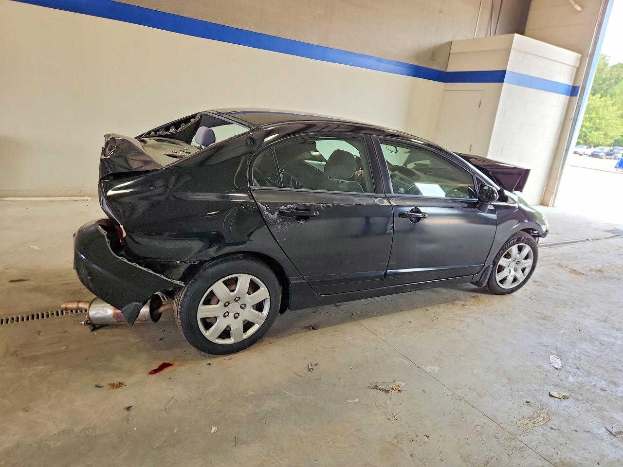 2009 Honda Civic Lx Black vin: 2HGFA16599H519154