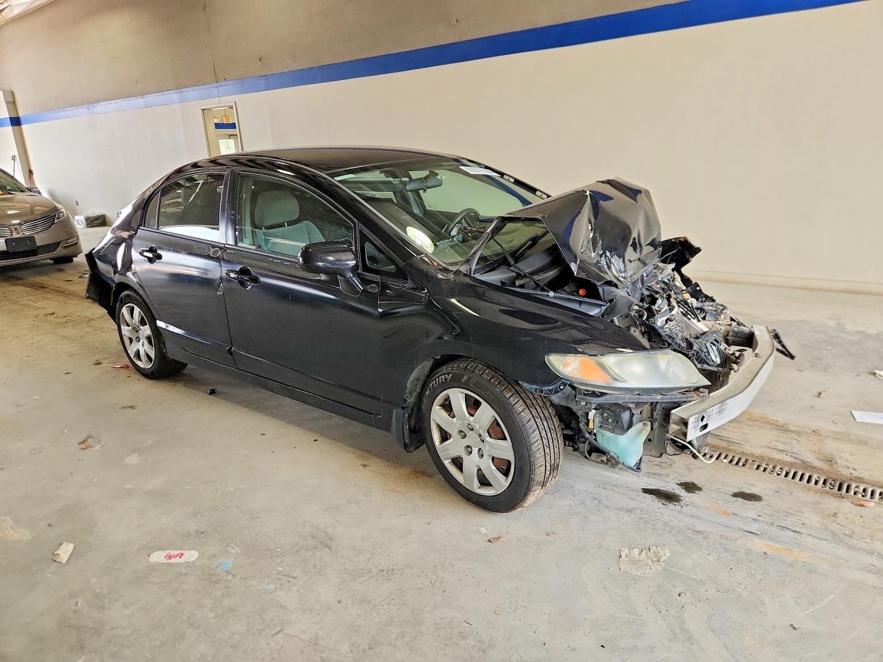 2009 Honda Civic Lx Black vin: 2HGFA16599H519154