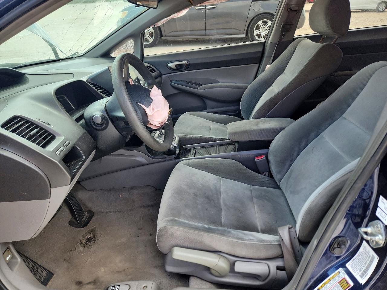 2009 Honda Civic Lx Blue vin: 2HGFA16599H528968