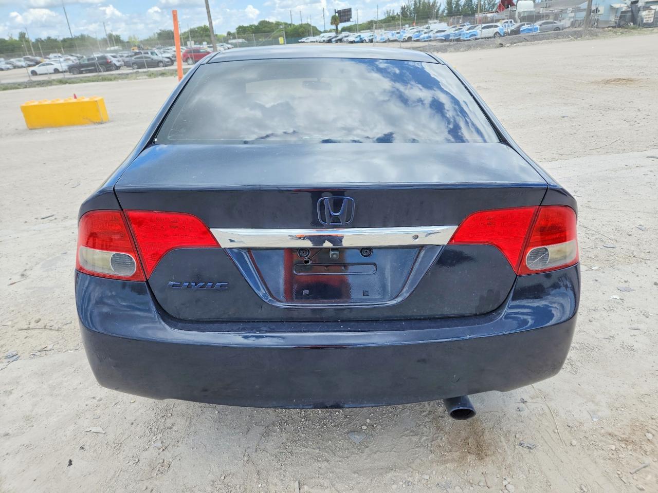 2009 Honda Civic Lx Blue vin: 2HGFA16599H528968