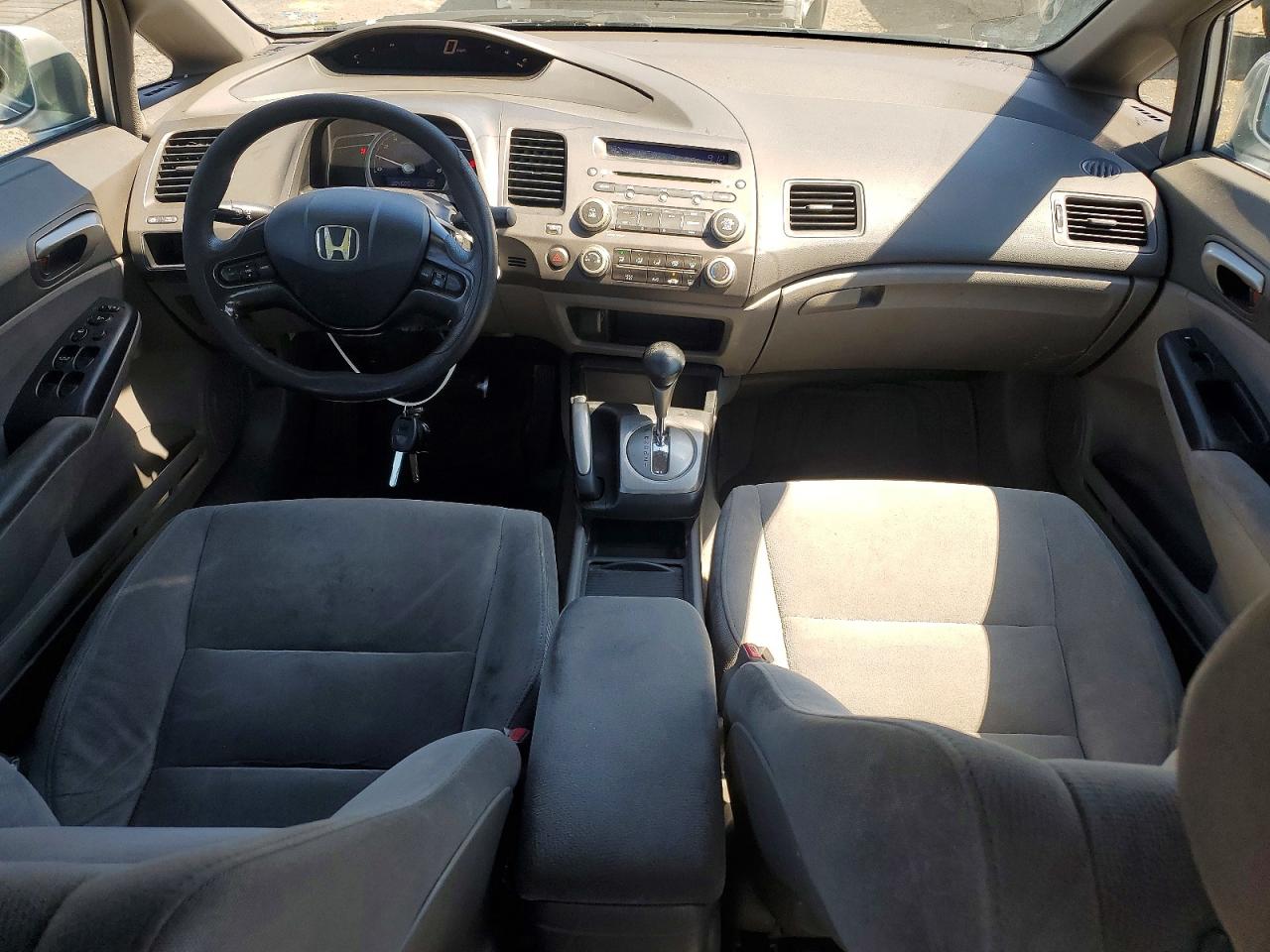 2006 Honda Civic Lx Silver vin: 2HGFA165X6H504531