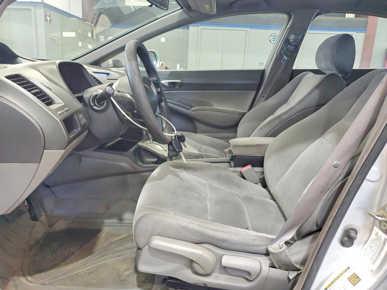2006 Honda Civic Lx Silver vin: 2HGFA165X6H504531