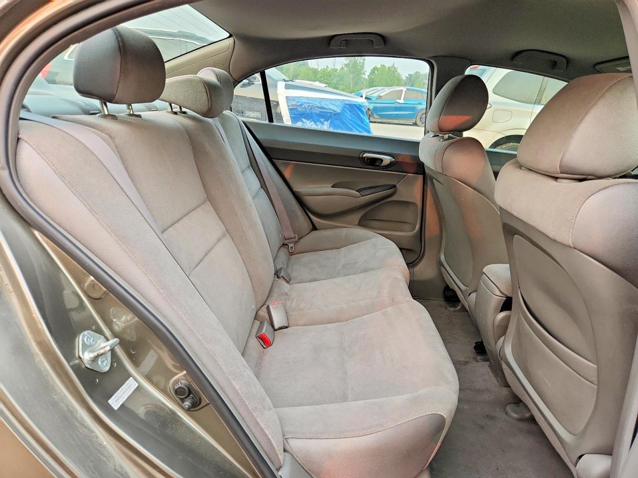2006 Honda Civic Lx Gray vin: 2HGFA165X6H525315