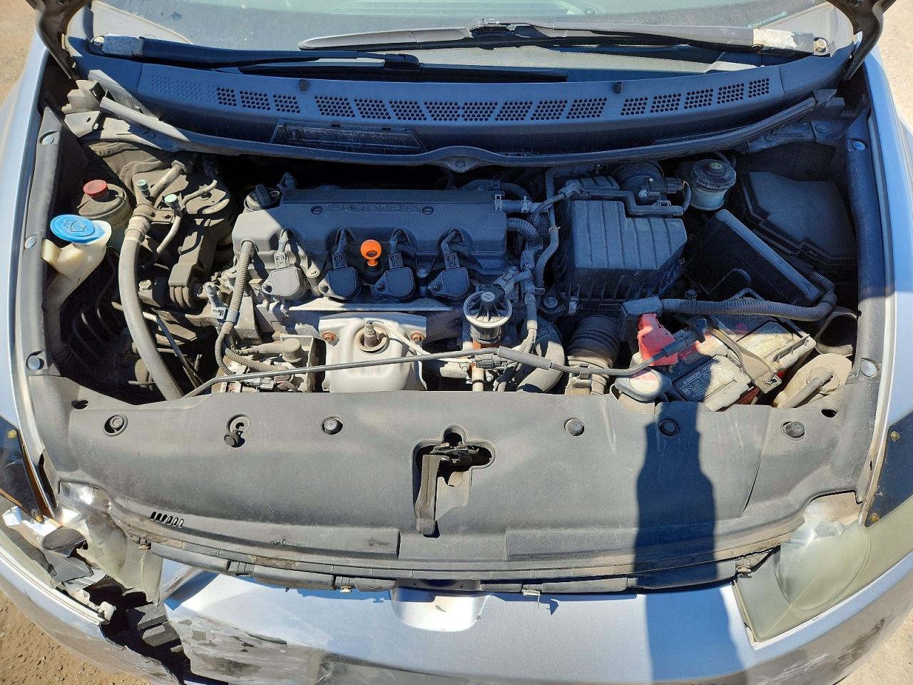 2007 Honda Civic Lx Silver vin: 2HGFA165X7H003253