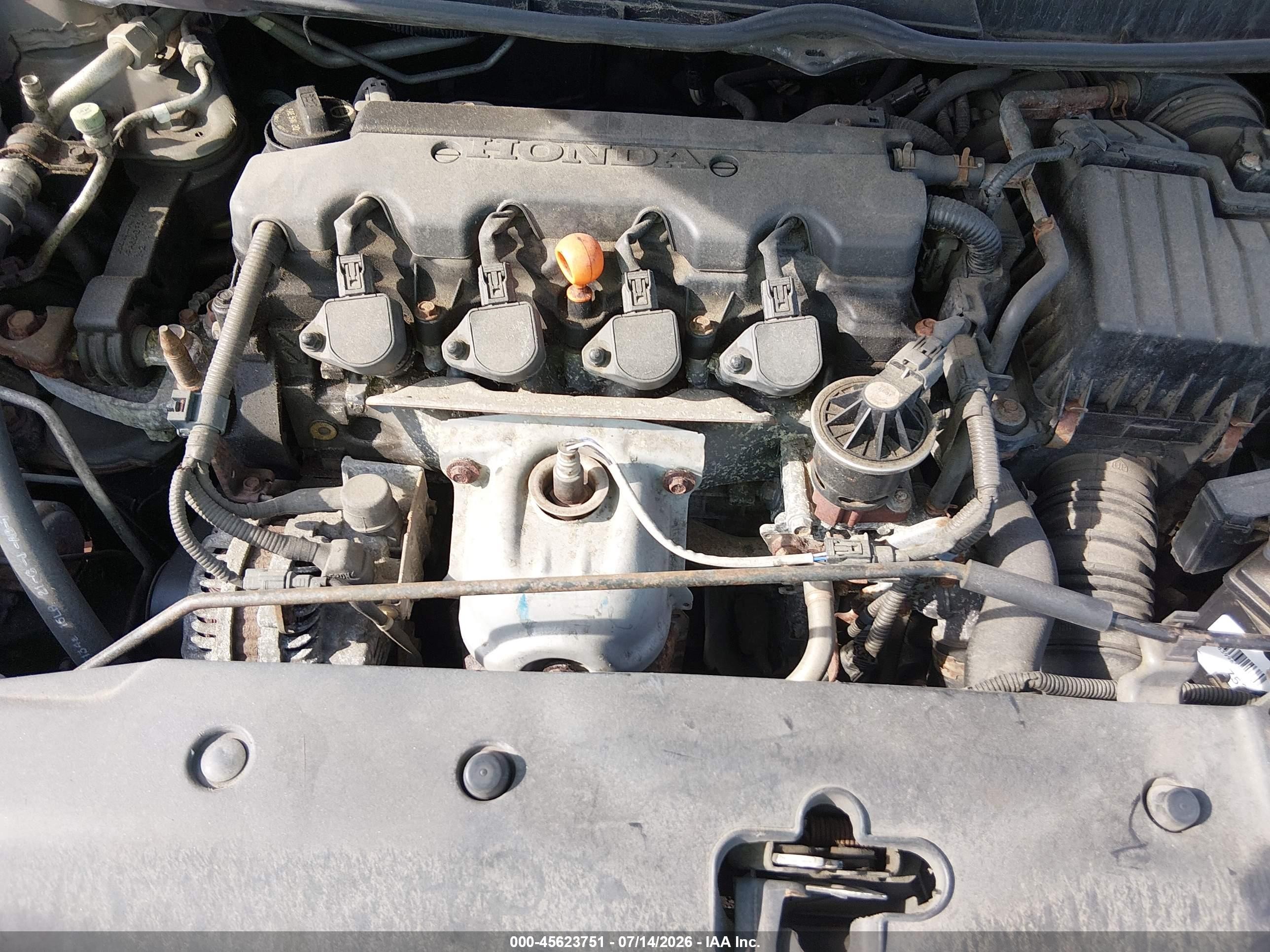 2007 Honda Civic Lx Gray vin: 2HGFA165X7H302998