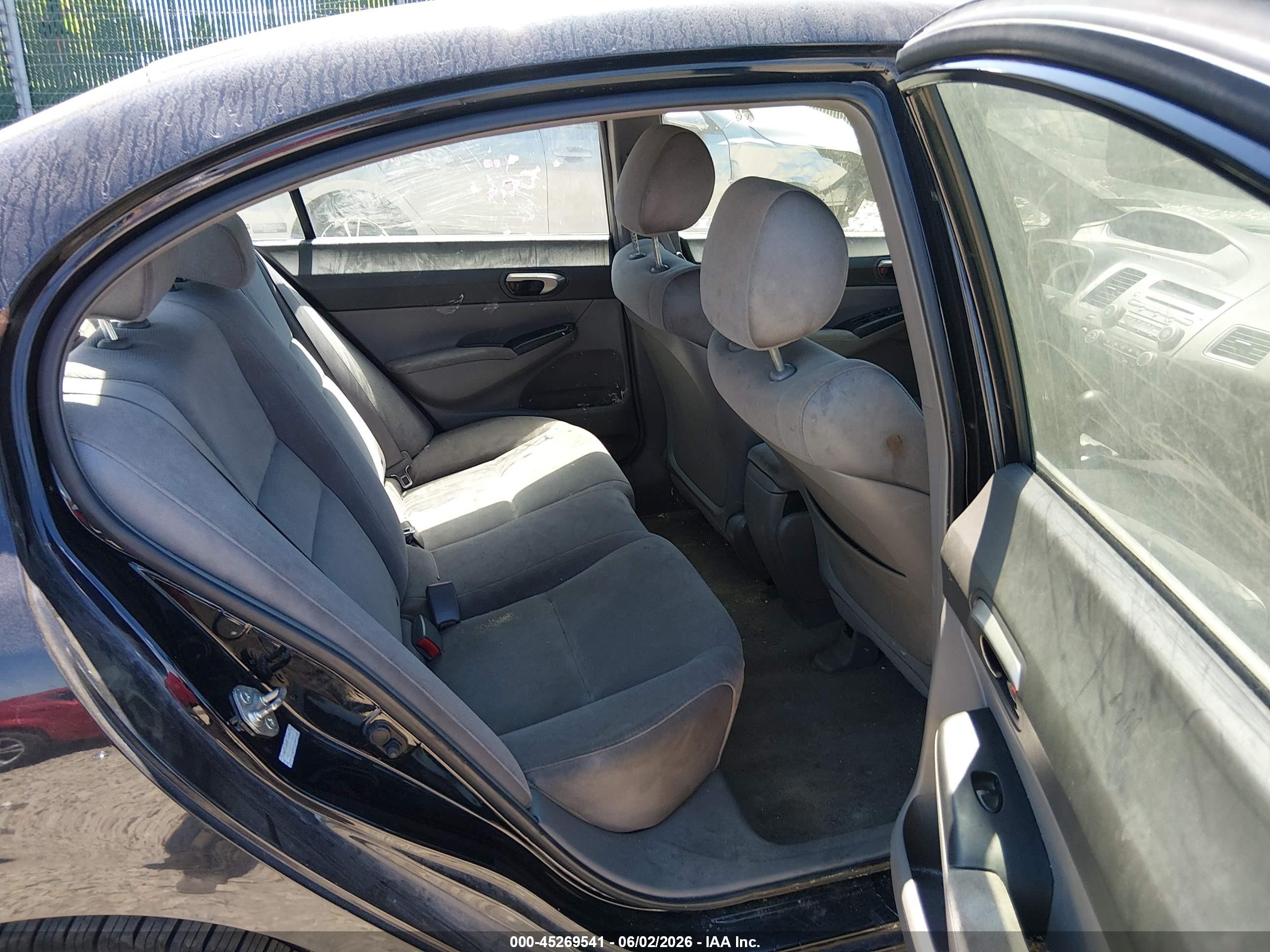 2007 Honda Civic Lx Черный vin: 2HGFA165X7H306467