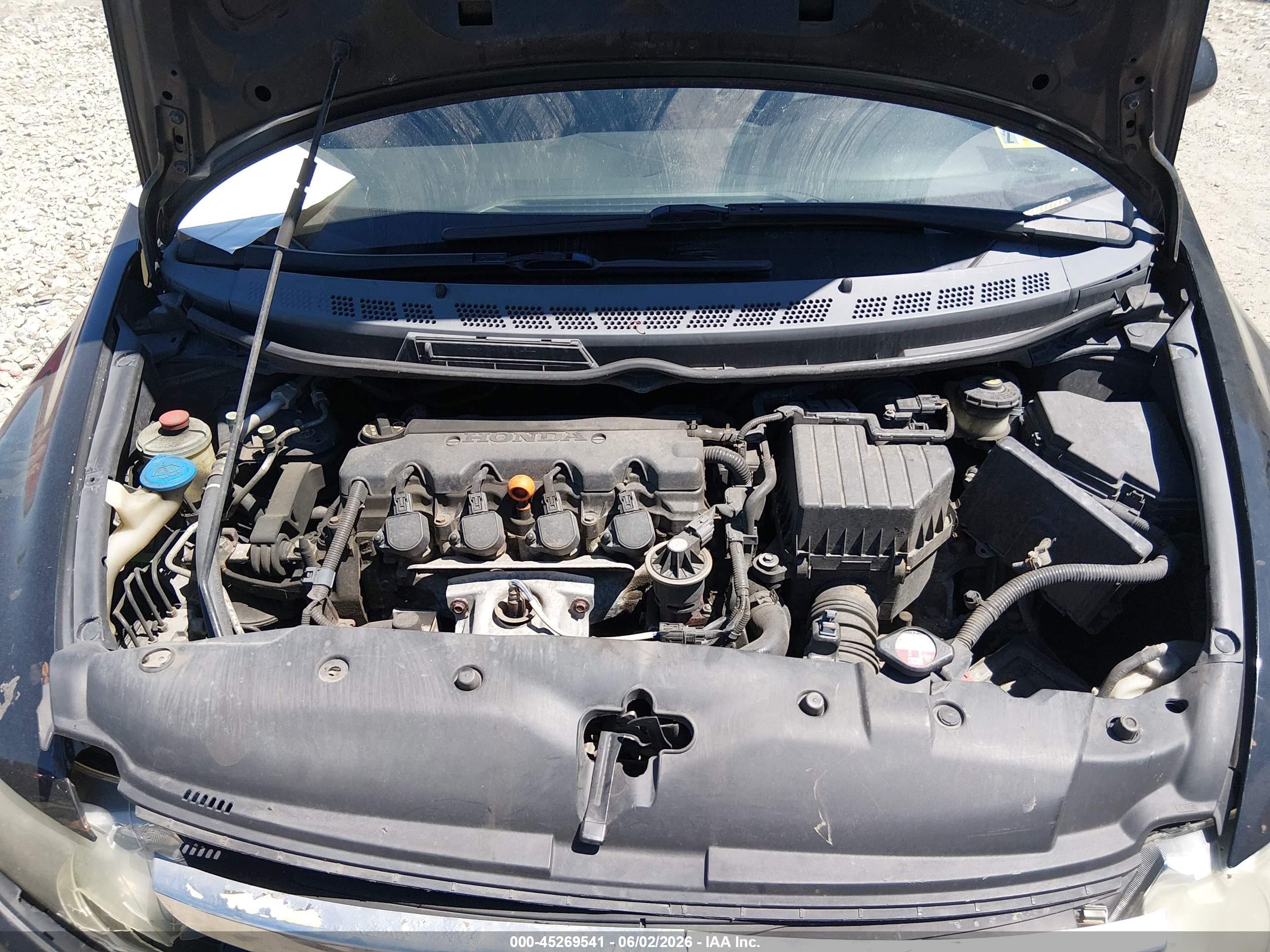 2007 Honda Civic Lx Черный vin: 2HGFA165X7H306467
