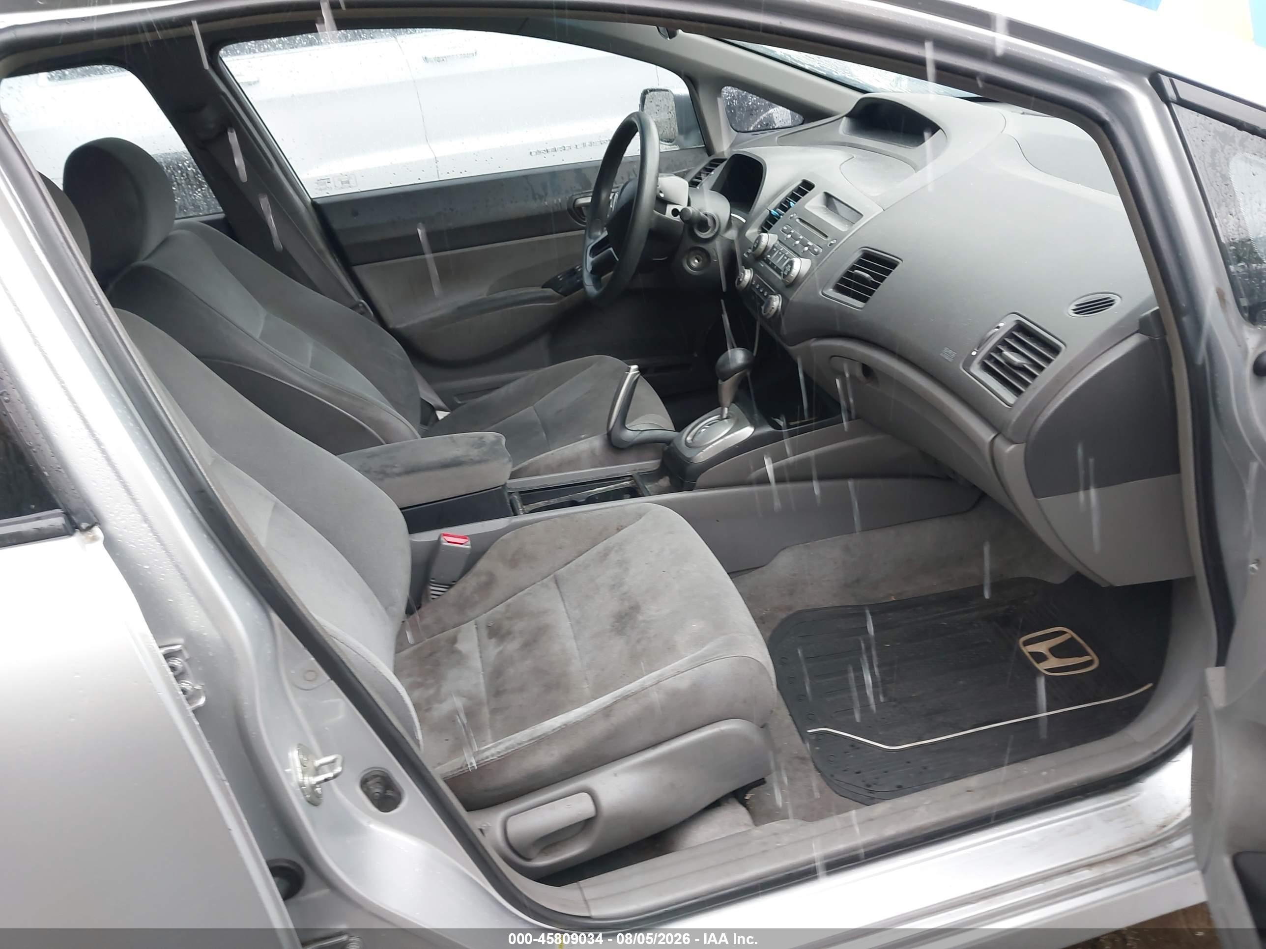 2007 Honda Civic Lx Silver vin: 2HGFA165X7H307571